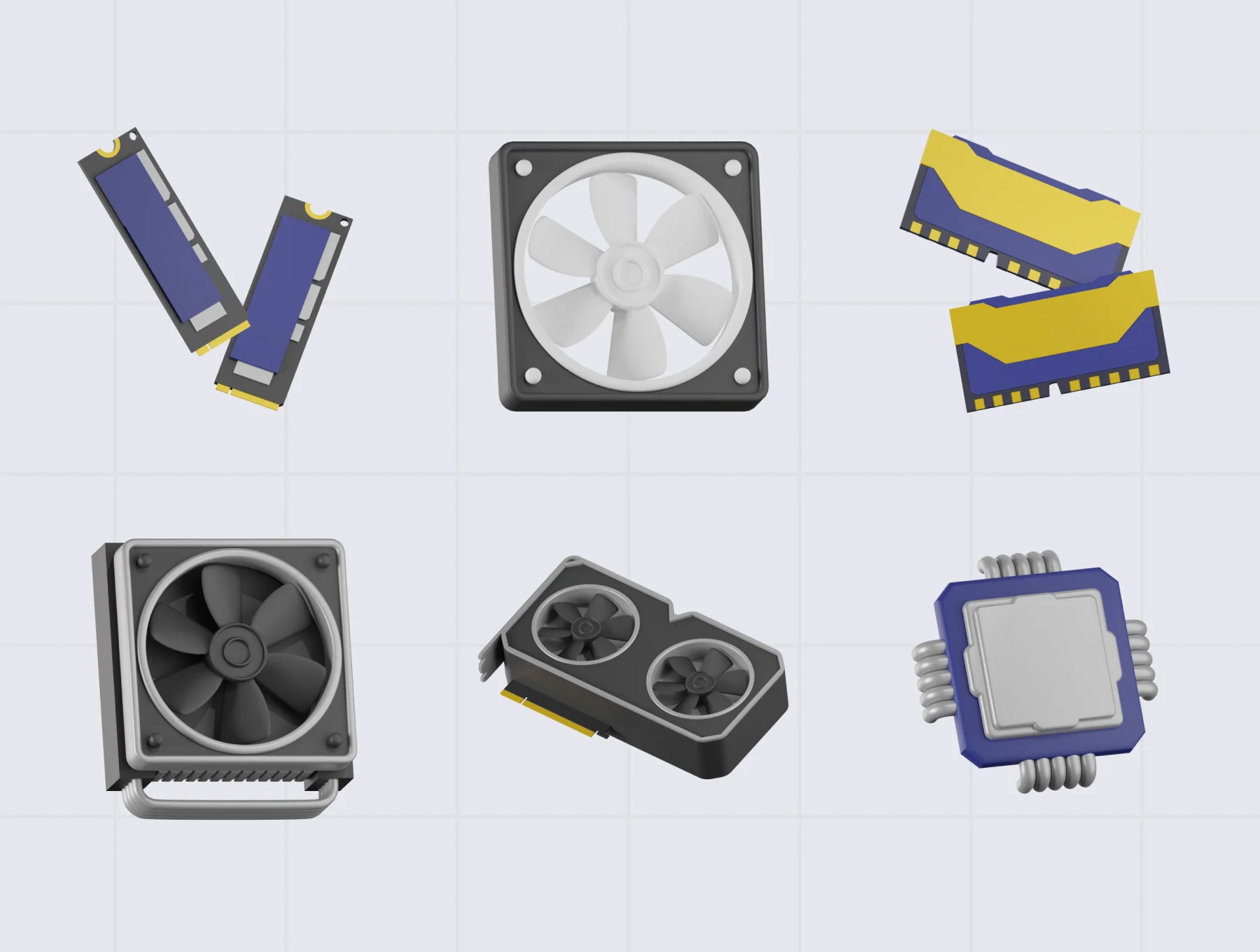 Personal Computer 3D Icon 8