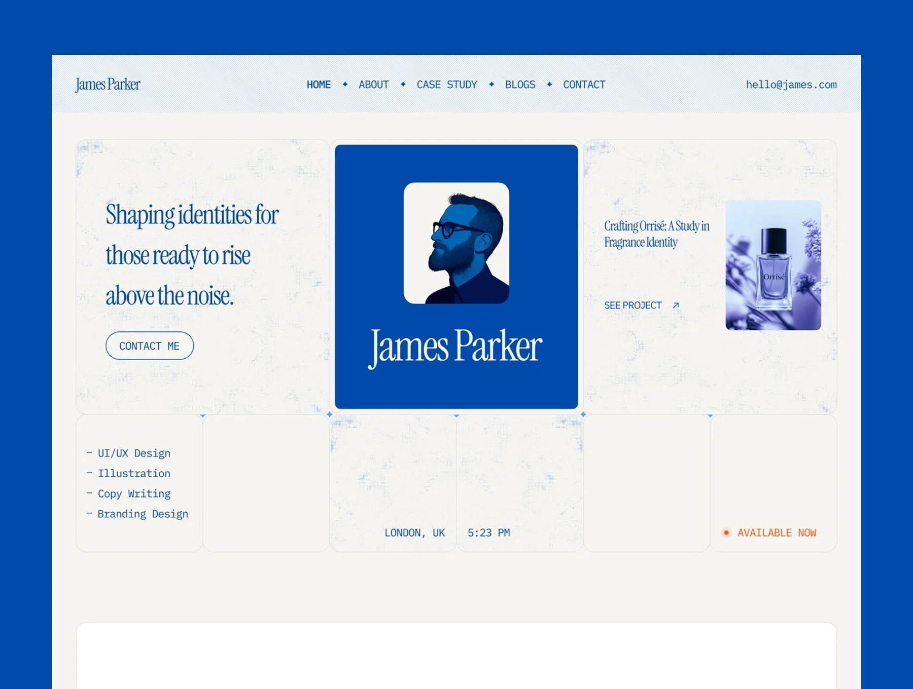 Personal Portfolio Framer Template