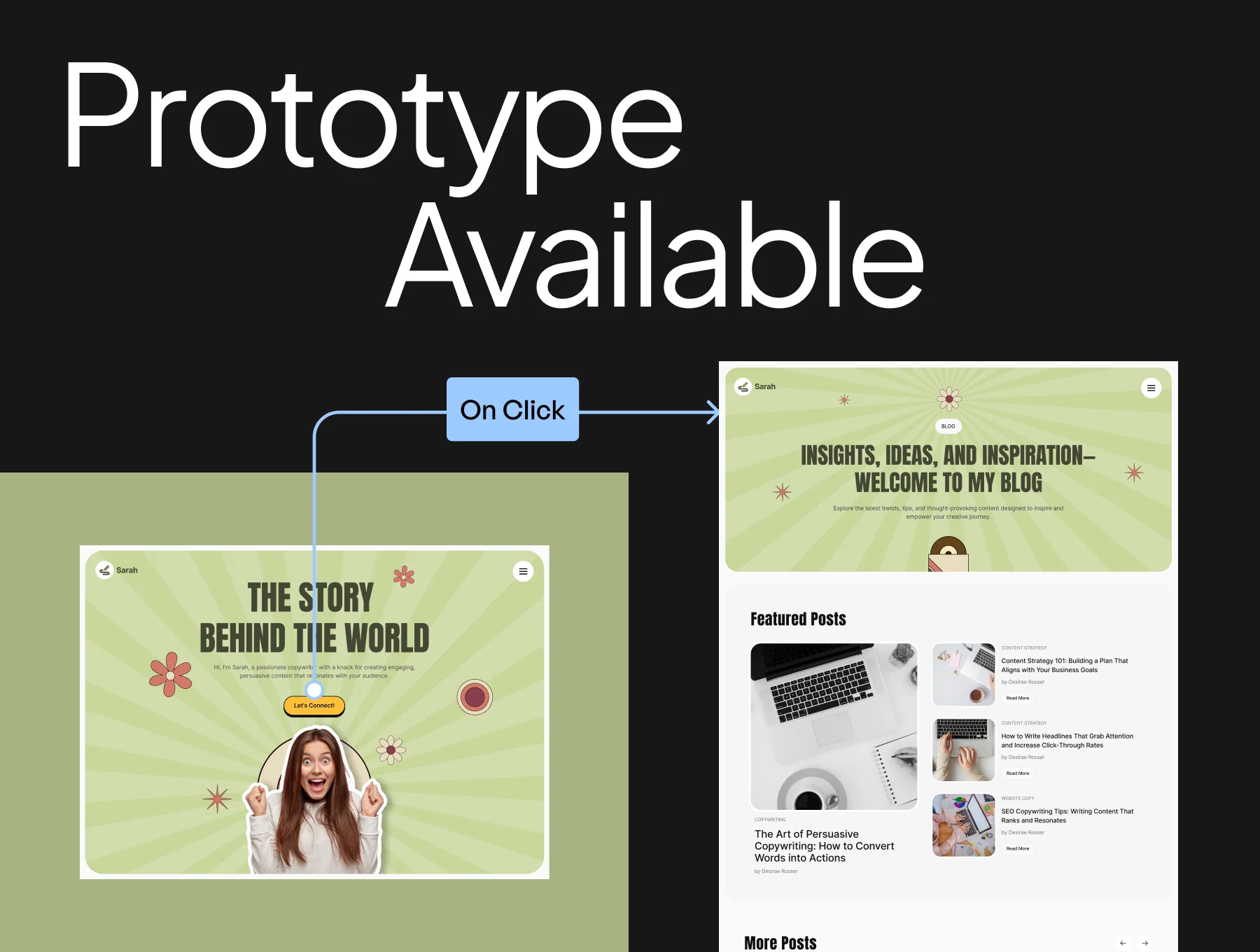 Personal Portfolio Web UI Kit V.1 7
