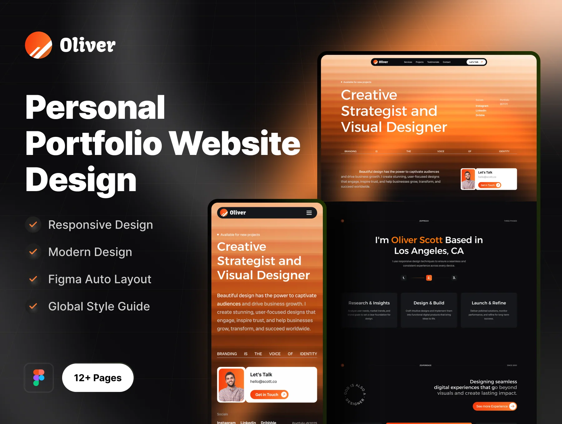 Personal Portfolio Website Design