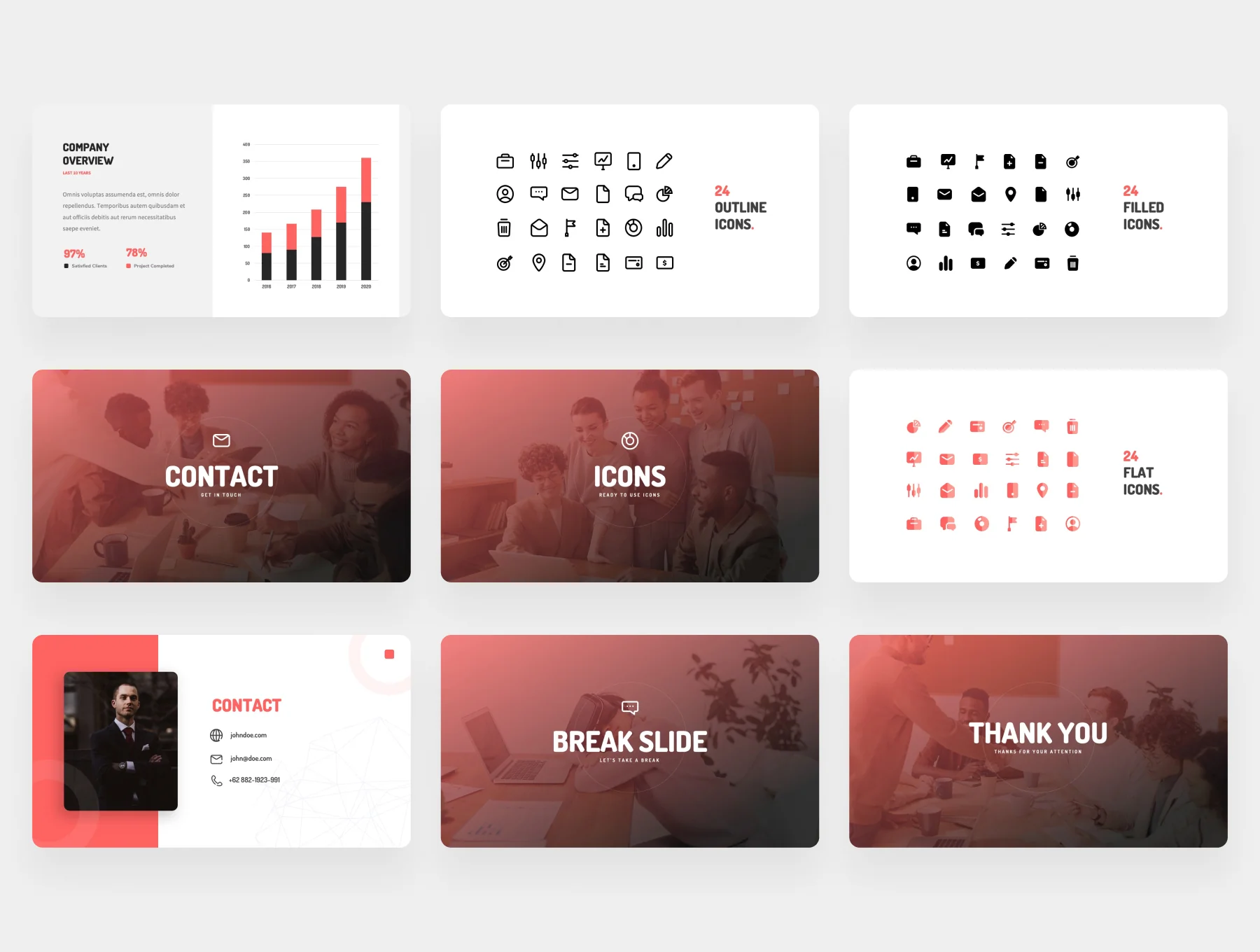 Personas - Personal Resume Presentation Template 6