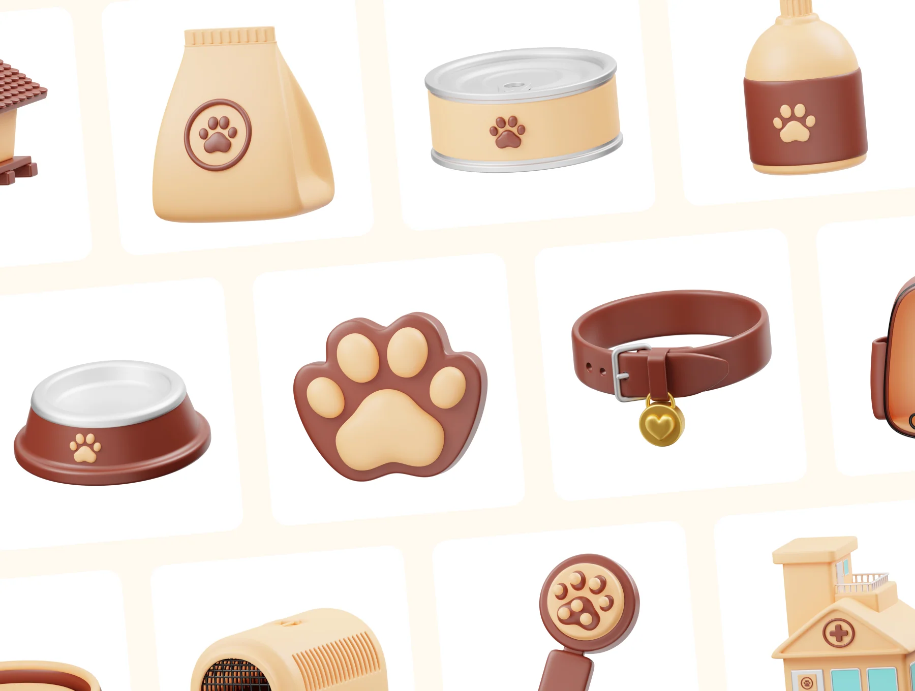 Pet Care 3D Icon 5