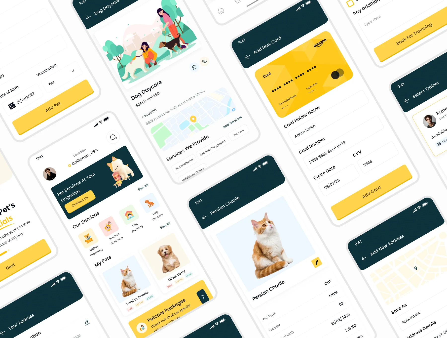 Pet Care Mobile App UI Kit 5