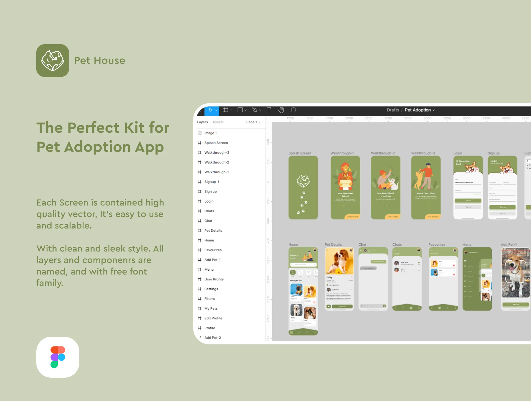 Pet House - Pet Adoption App UI Kit 5
