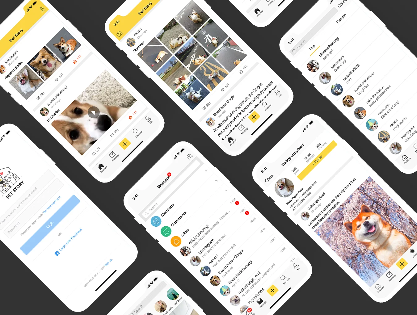 Pet Story UI Kit 4