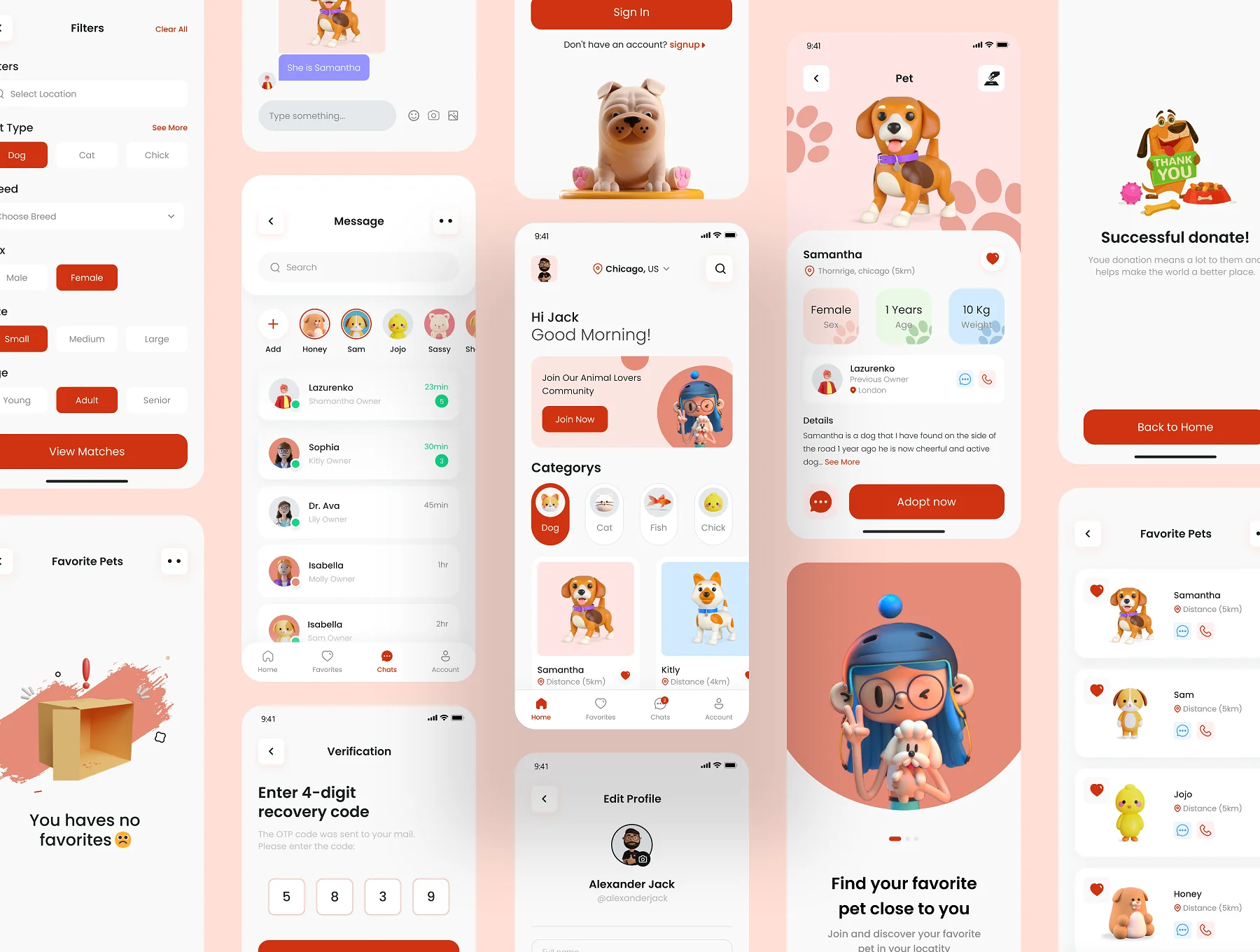 Pet Adoption App 3