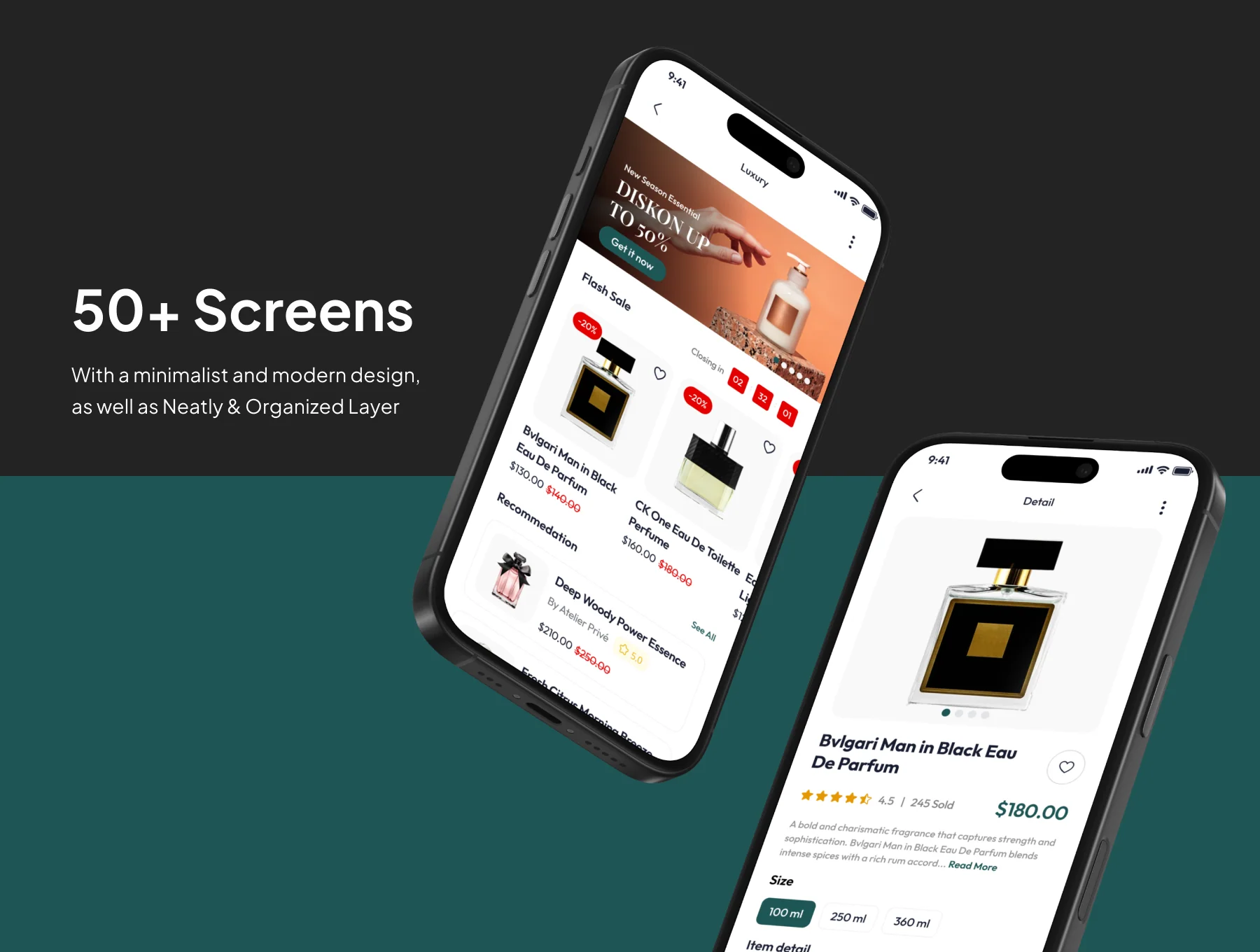 Petalia -  Perfume Shop Ecommerce App Ui Kits 3