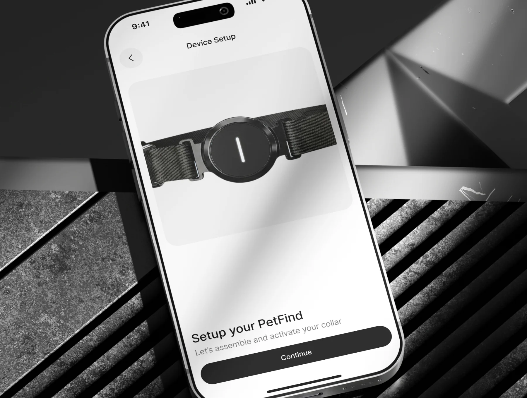 Pets Collar Tracking Mobile App UI Kit 6