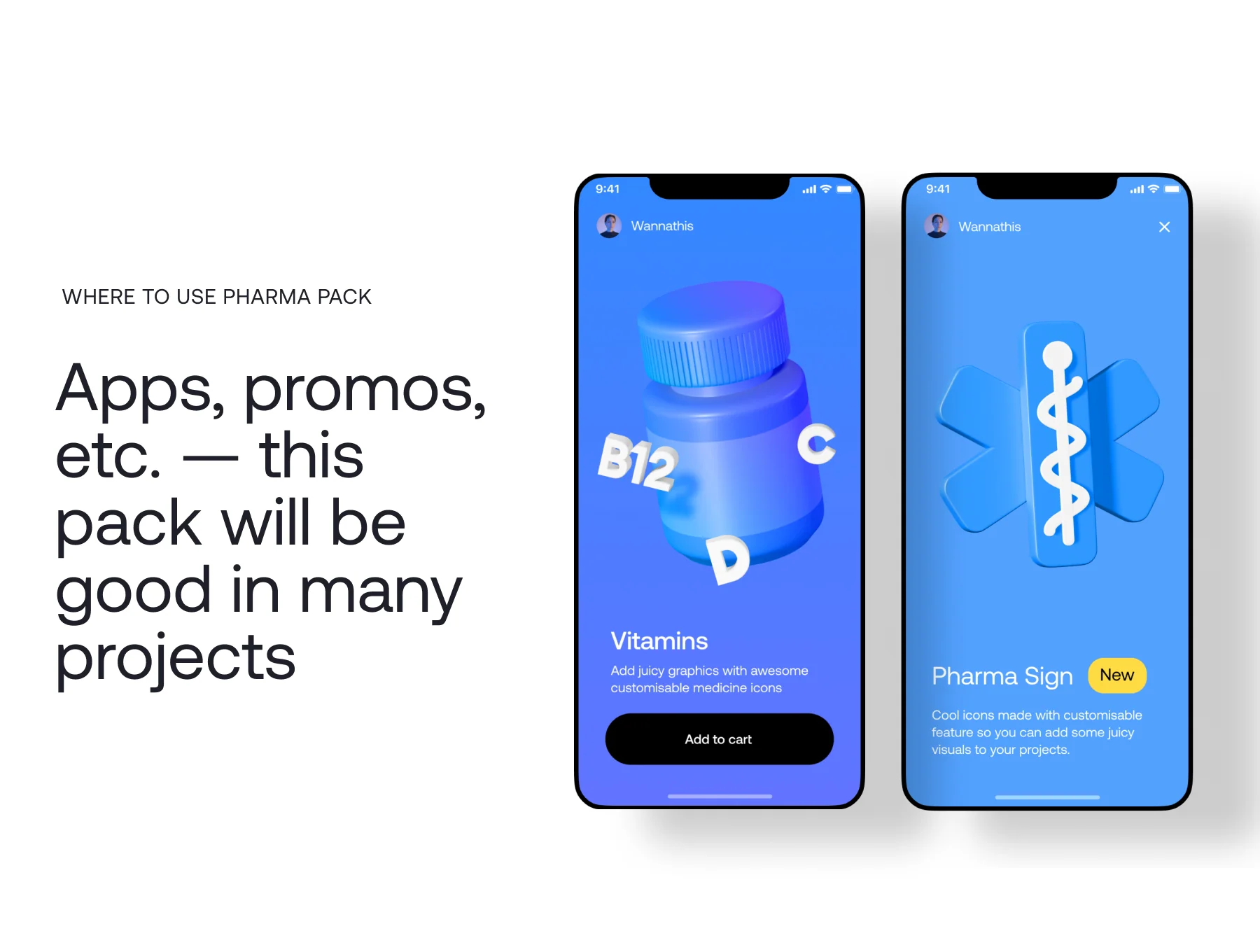 Pharma 3d icons 6