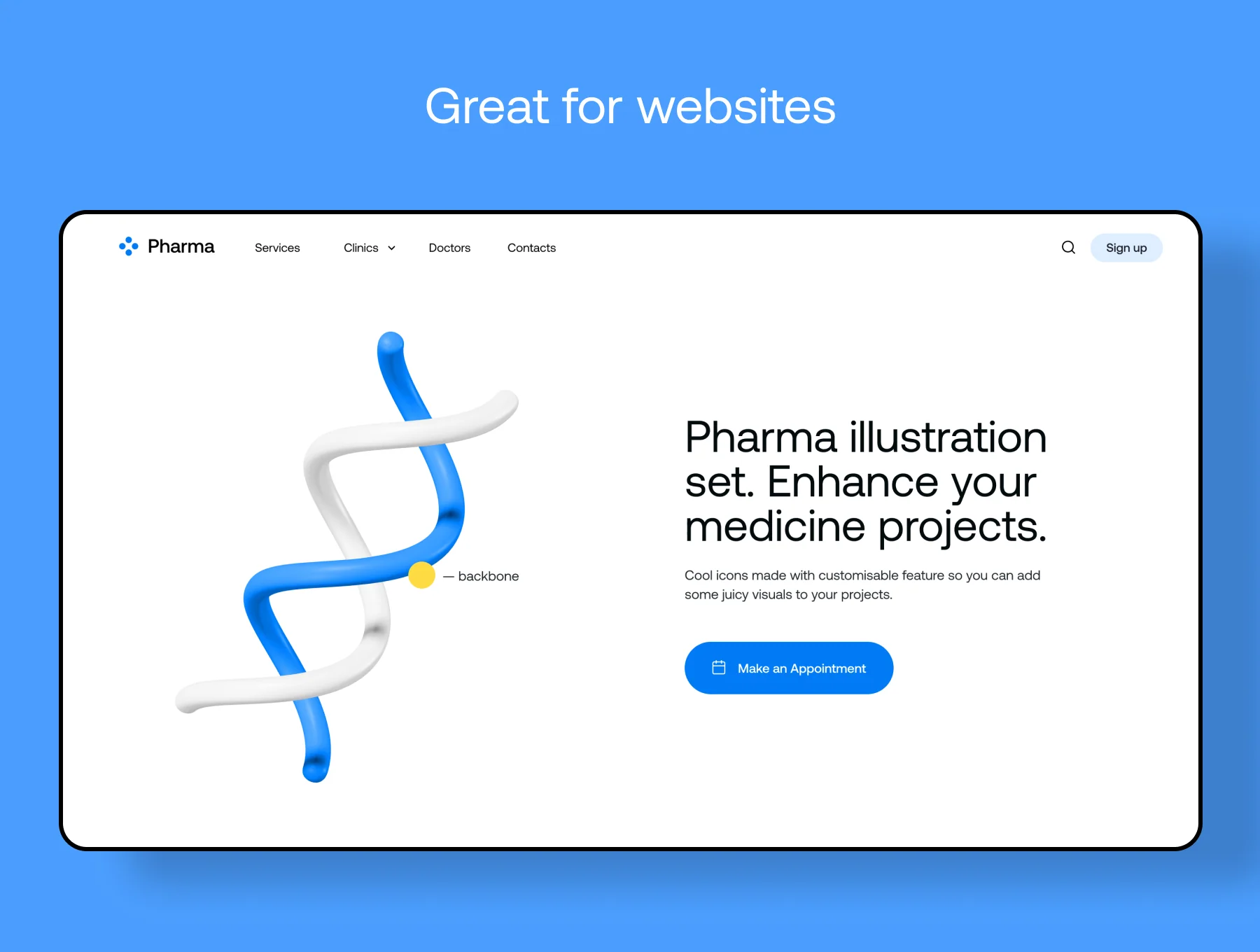 Pharma 3d icons 7