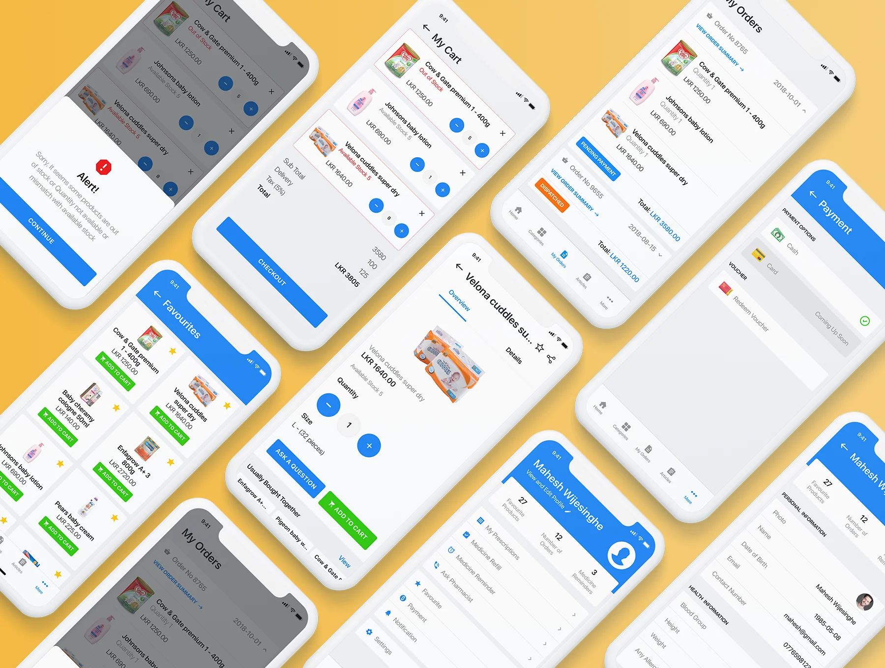 Pharmacy App Mobile UI Kit 3