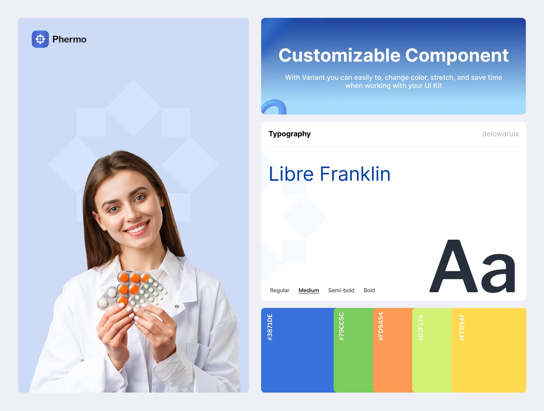 Pharmacy Management Web App UI Kit 3