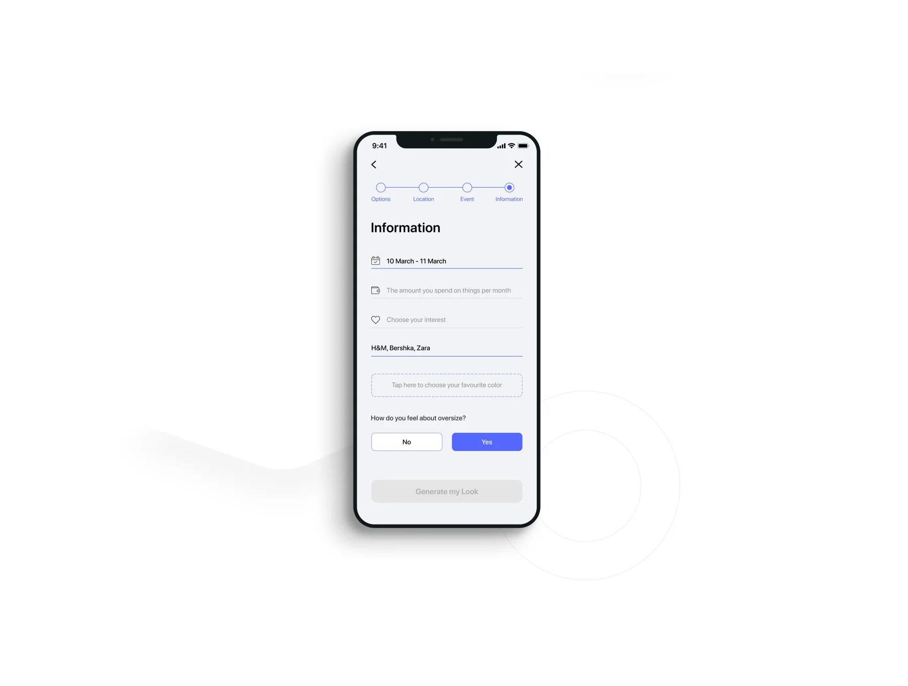 Pheal — outfit for every day, mobile application 5