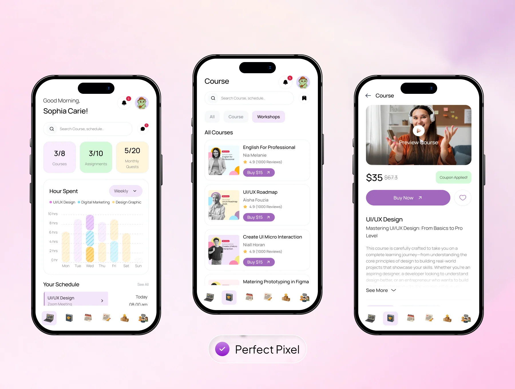 PhiLearn - Gamified Learning Dashboard UI KIT 3