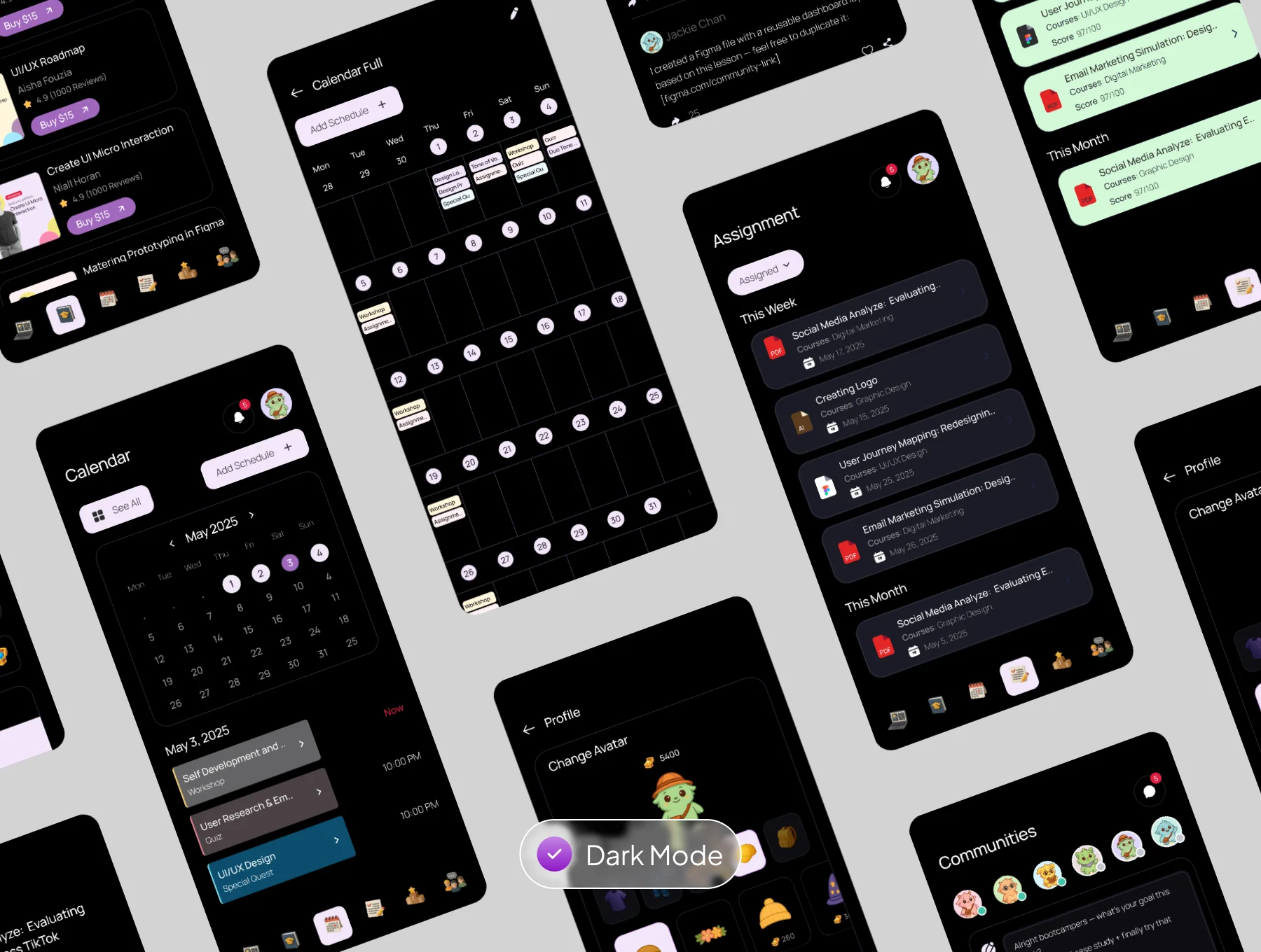PhiLearn - Gamified Learning Dashboard UI KIT 6