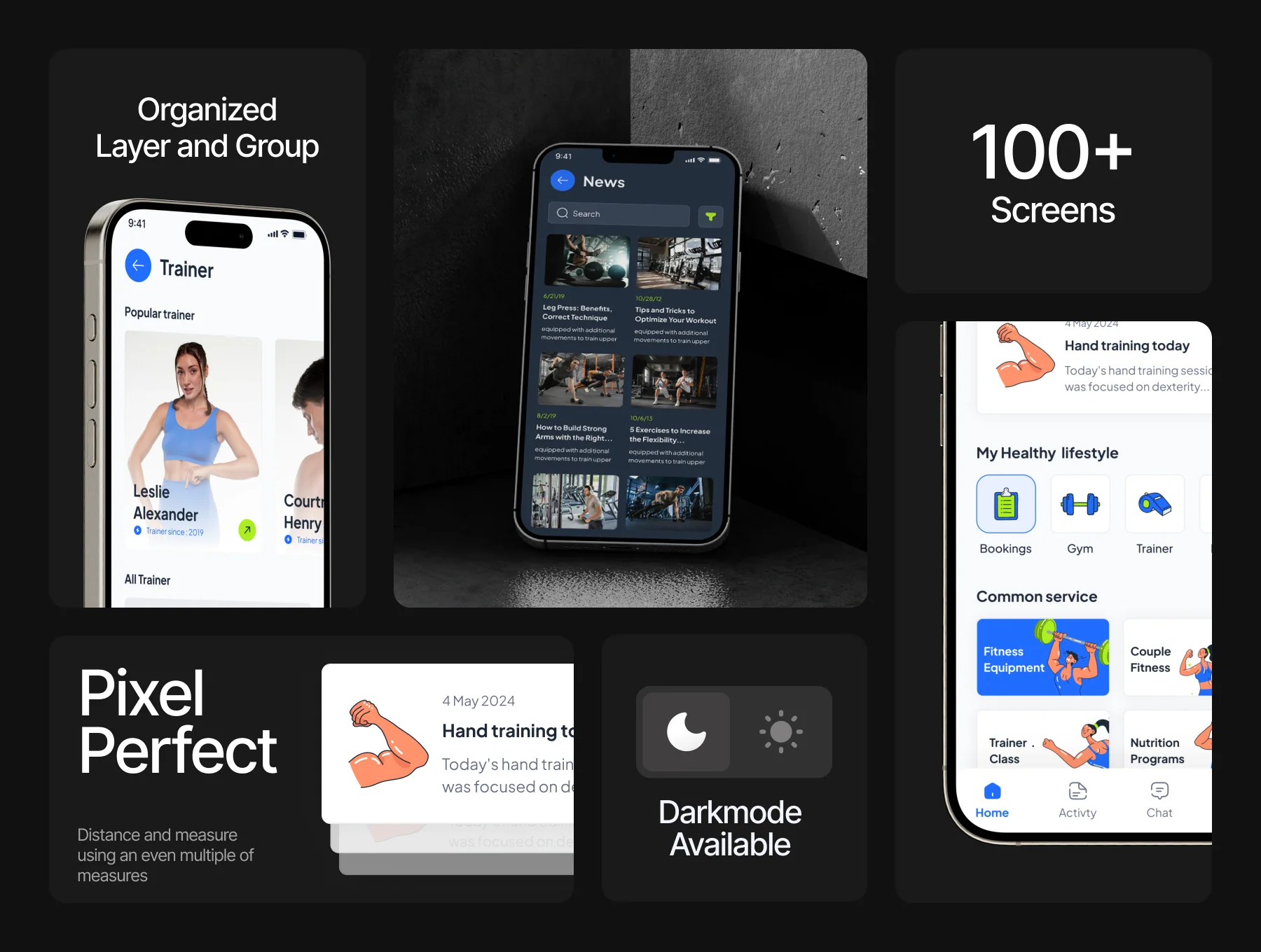 Phisique - Gym Workout App UI KIT 2