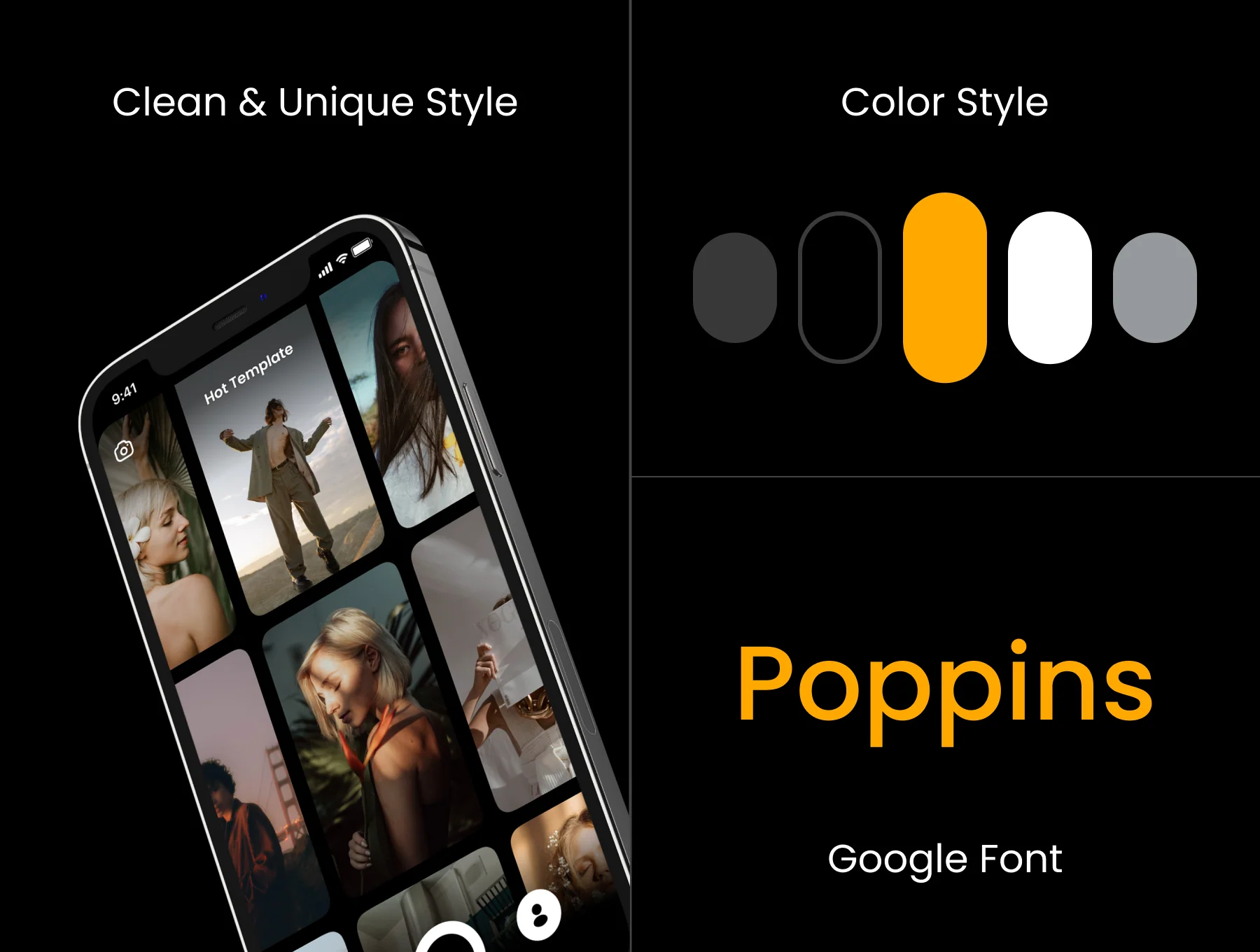 Photo Slideshow Maker app UI Kit 3