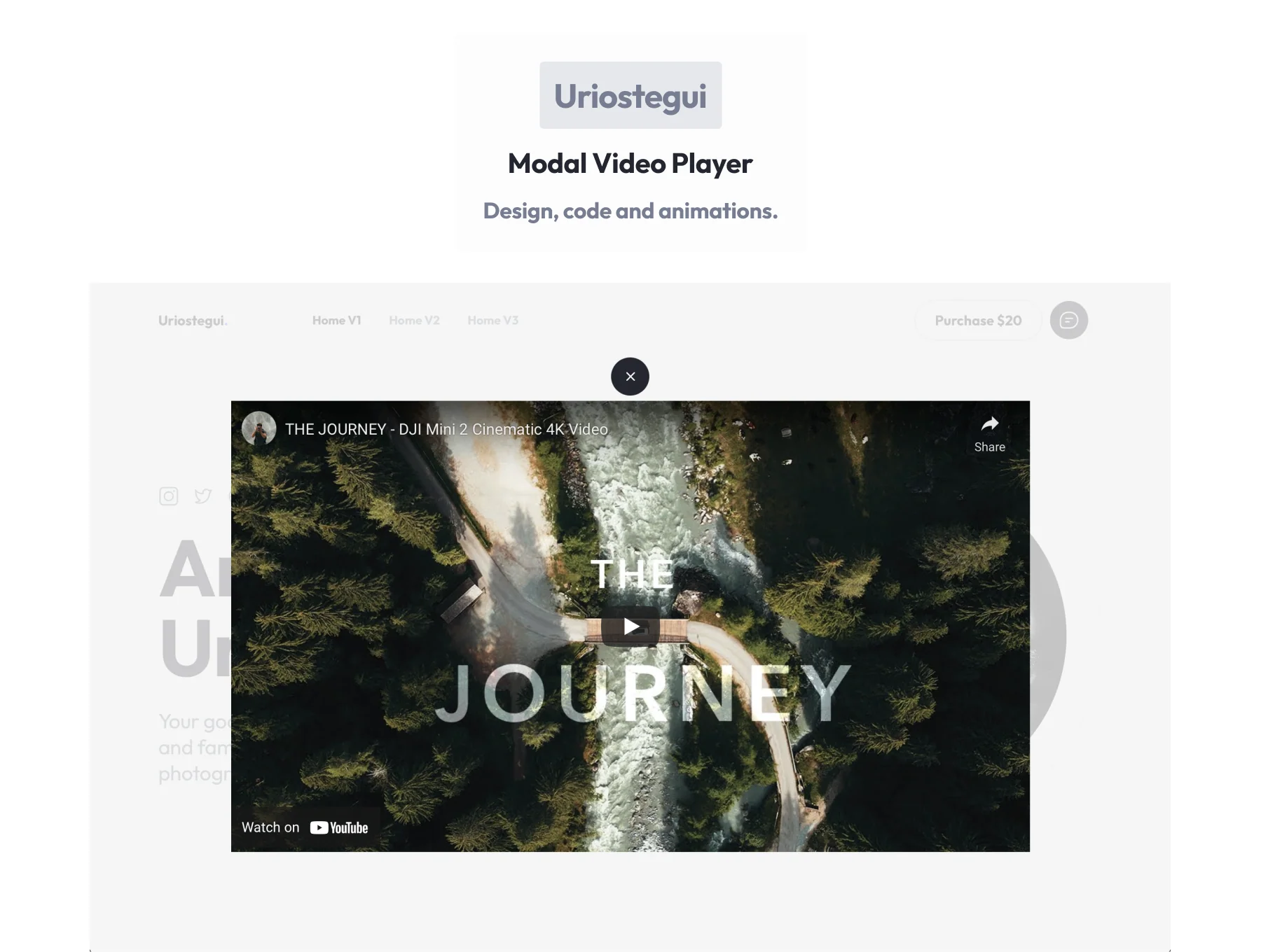 Uriostegui Photographers Portfolio Template 3
