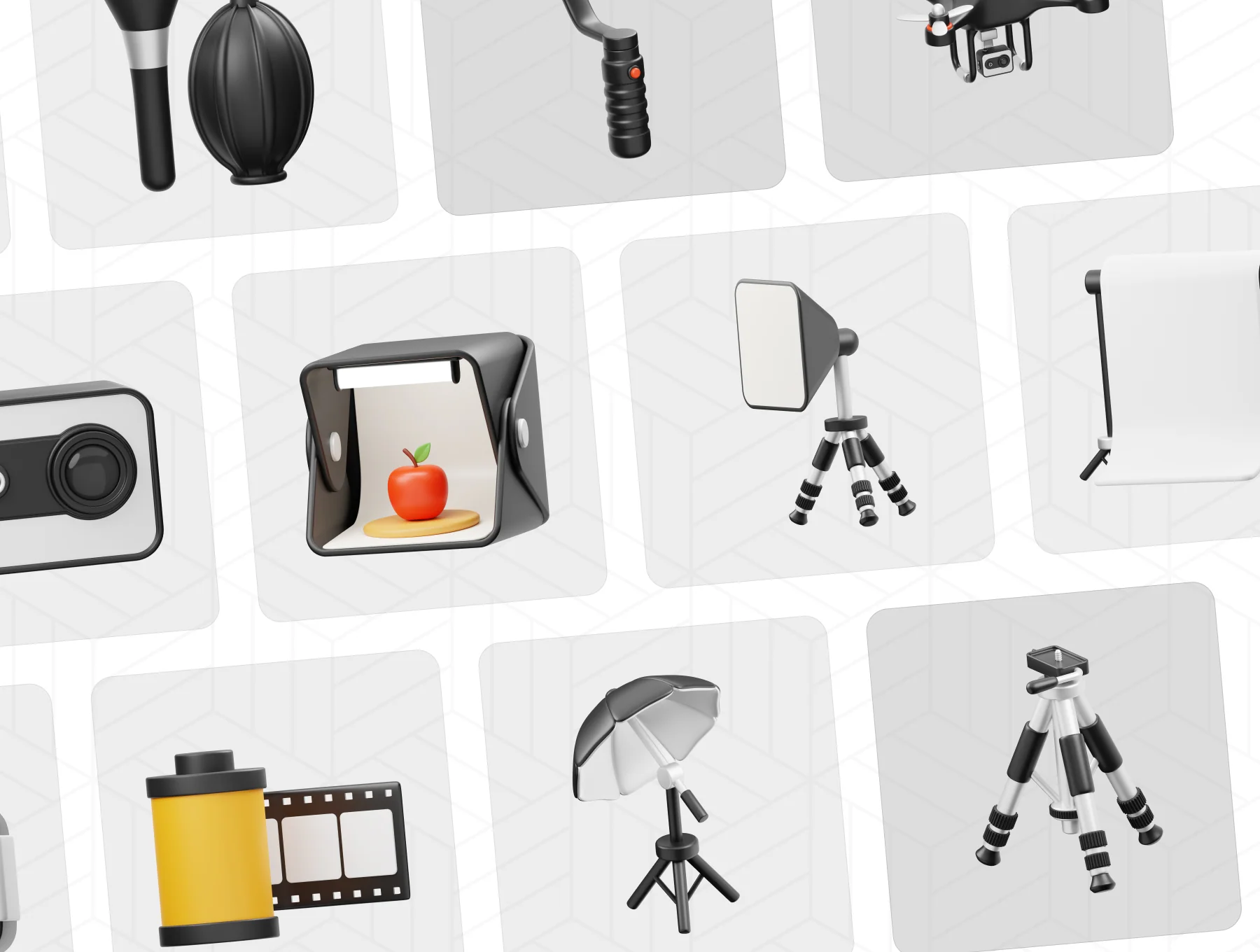 Photography 3D Icon 6