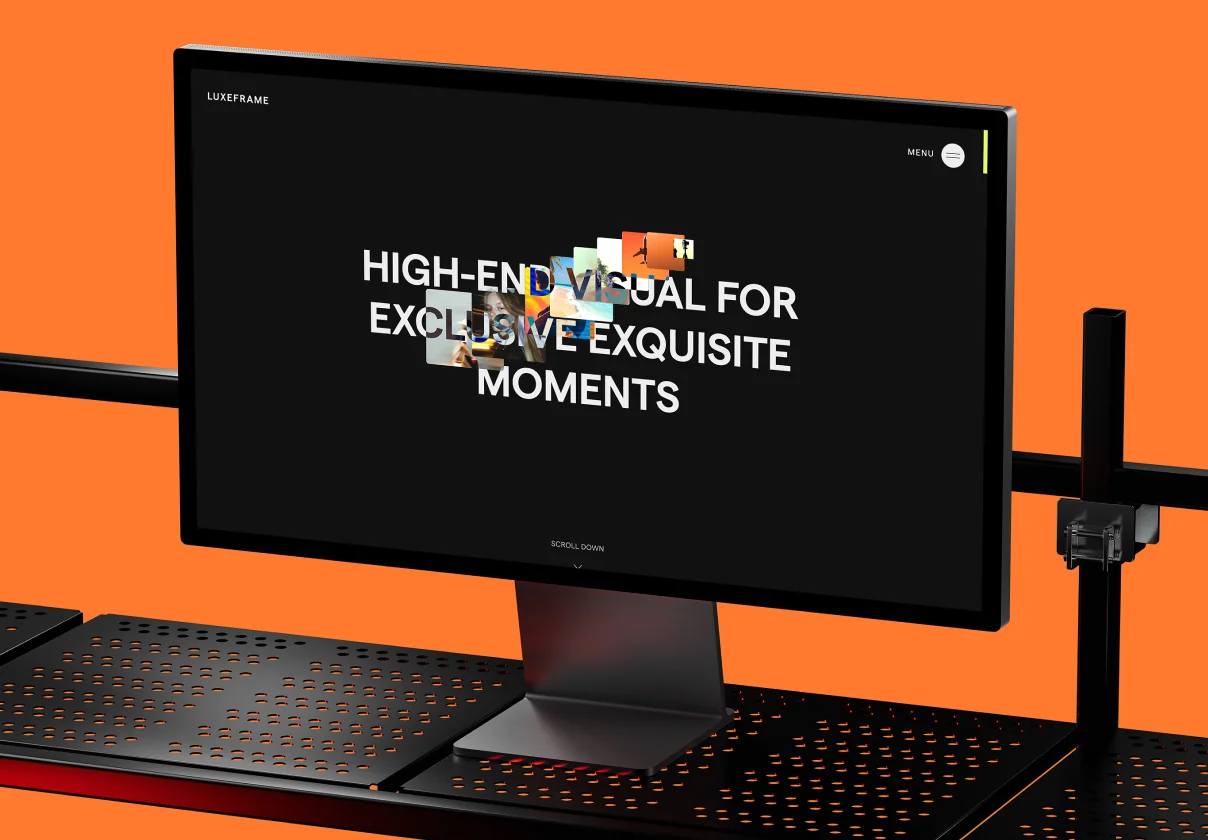 Photography Showcase Coded Website Template