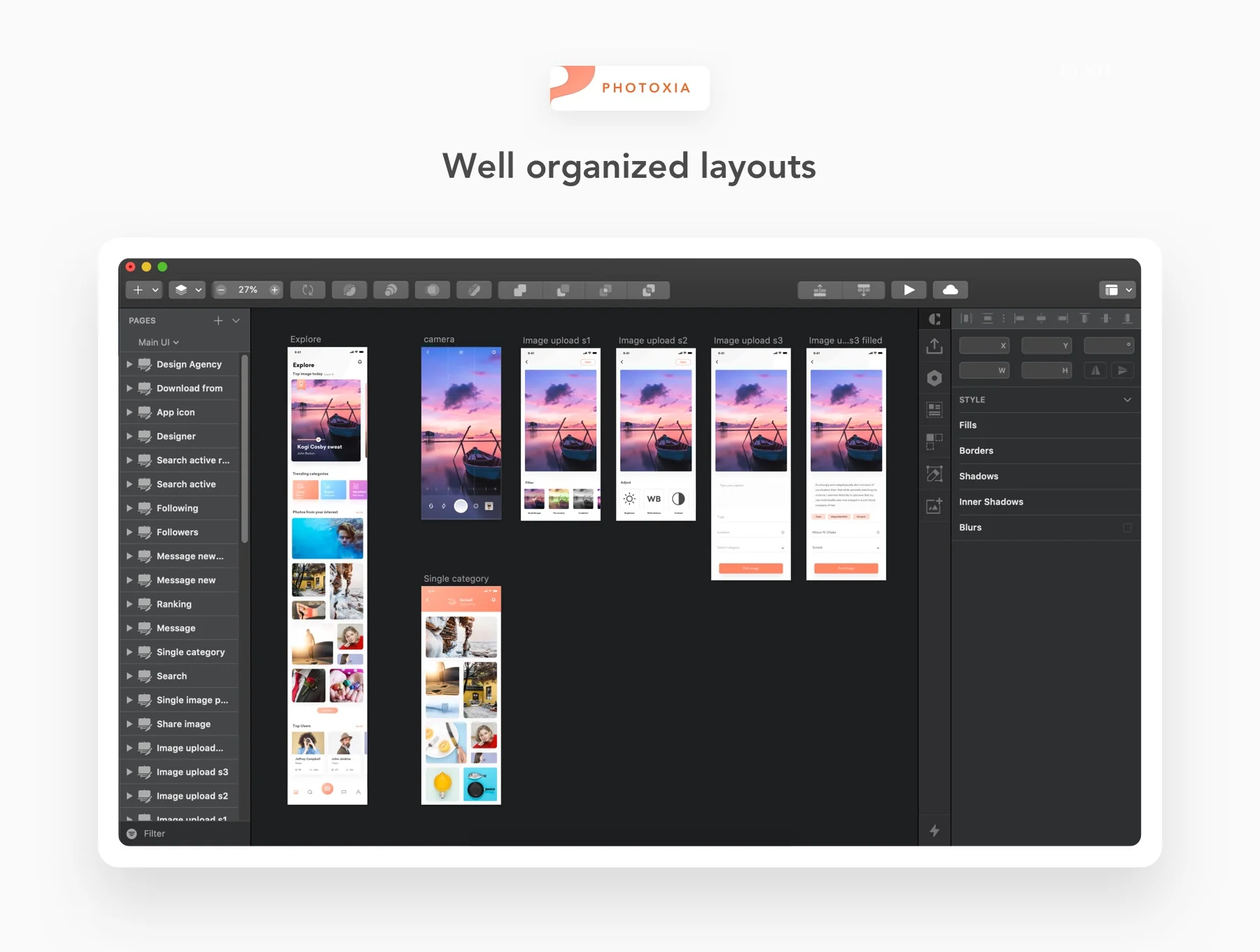 PhotoXia UI Kit 4