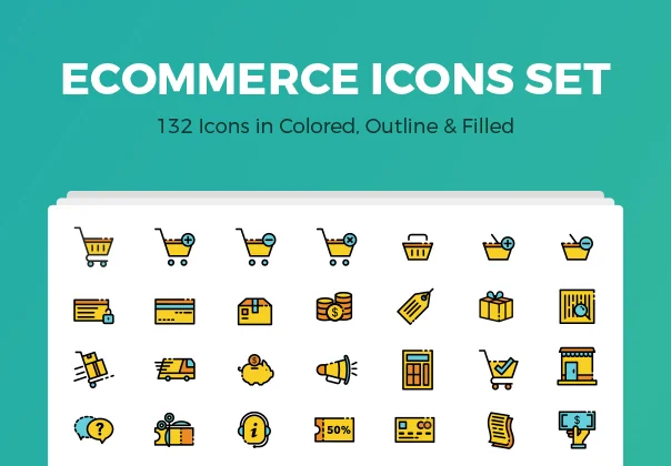 Picas Ecommerce Icon Set