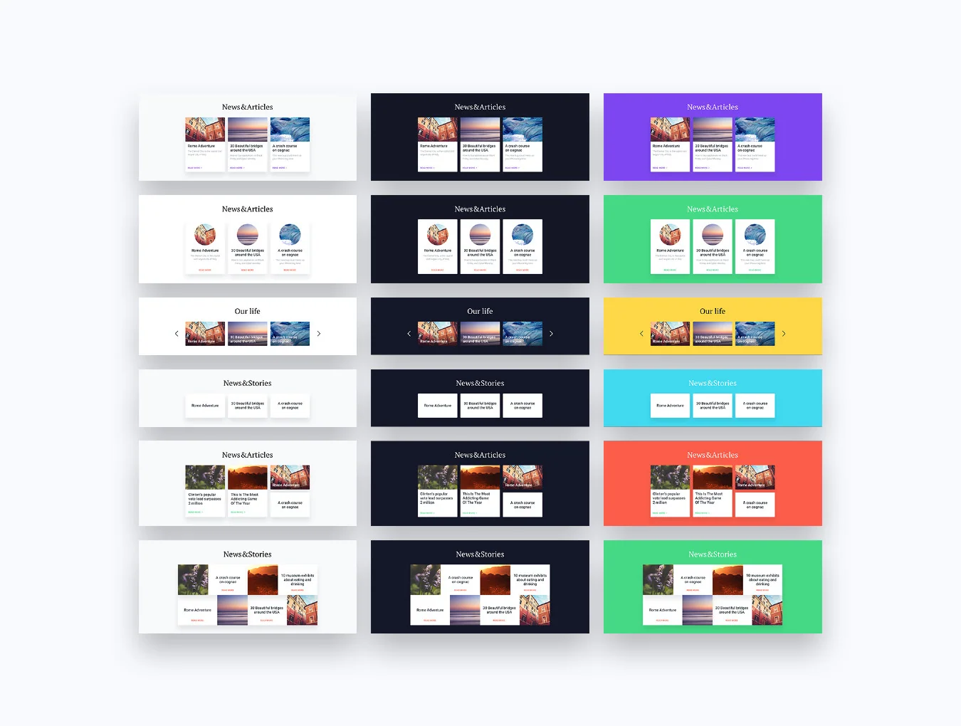 Picasso Landing UI Kit 5