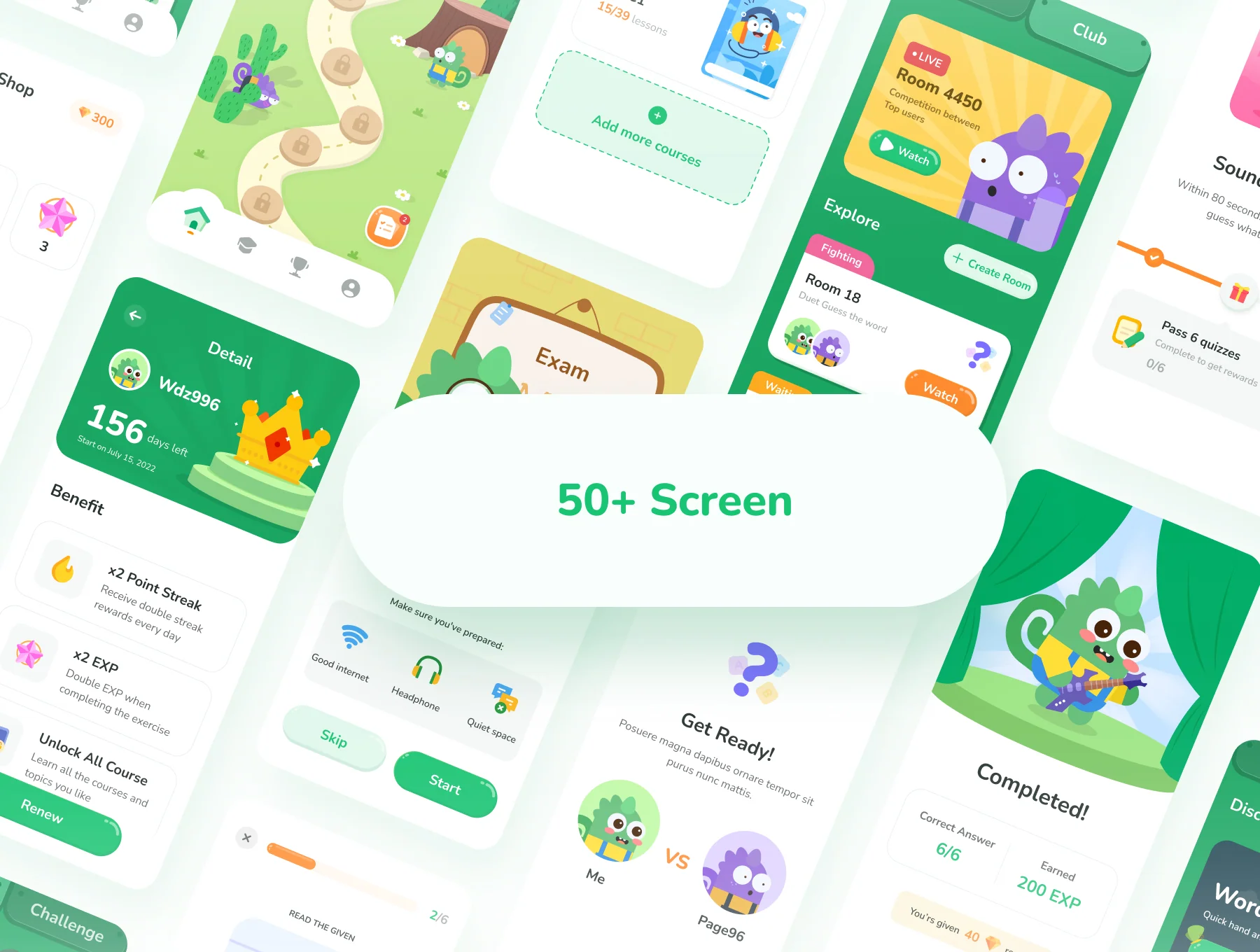 Pidu - Learning English App UI Kit 4