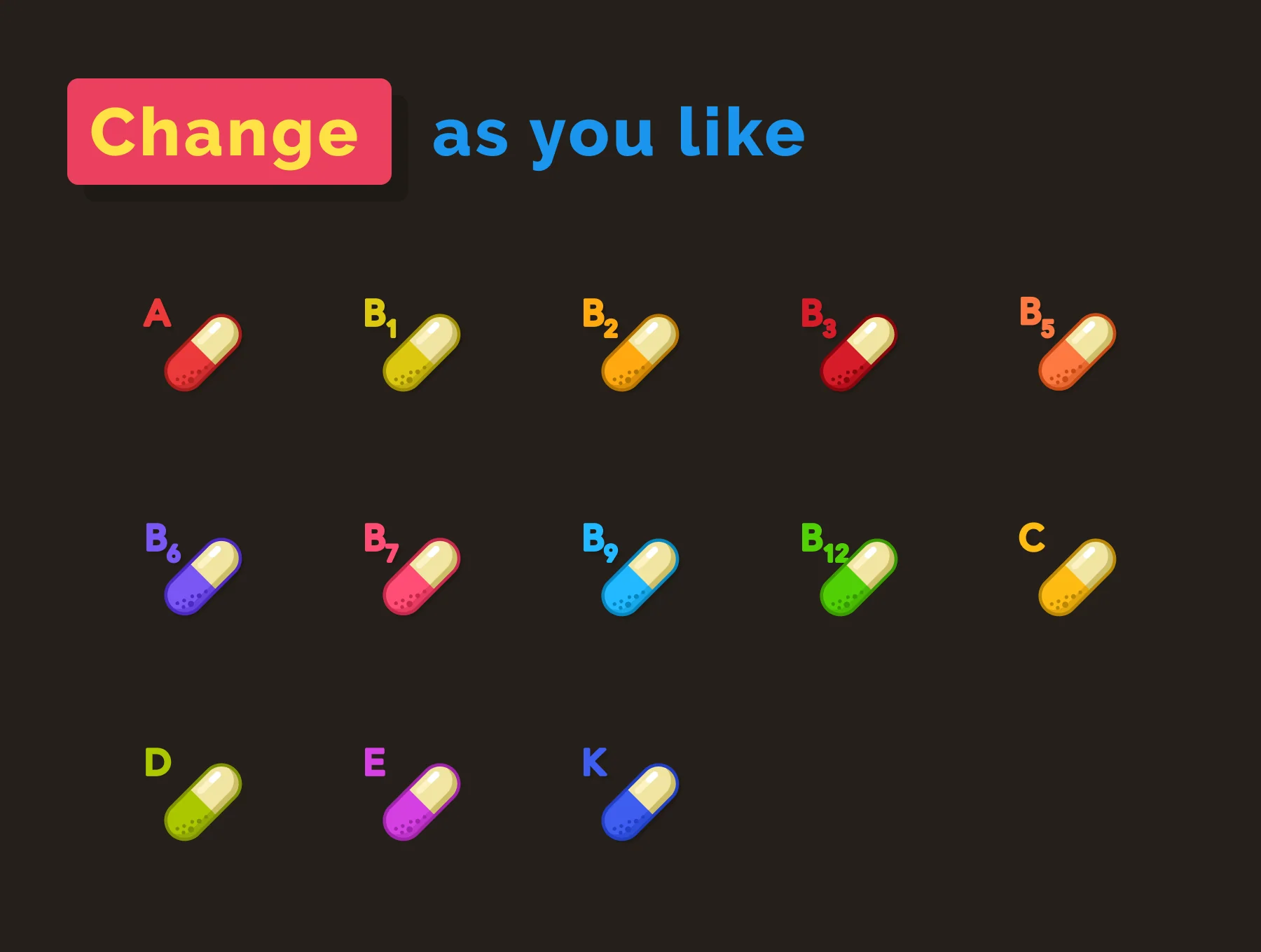 Pills & Tablets Icons Set 3