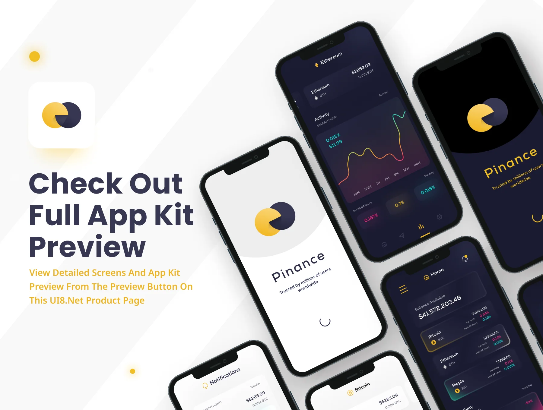 Pinance - A Premium Crypto Currency Trading Mobile App 6