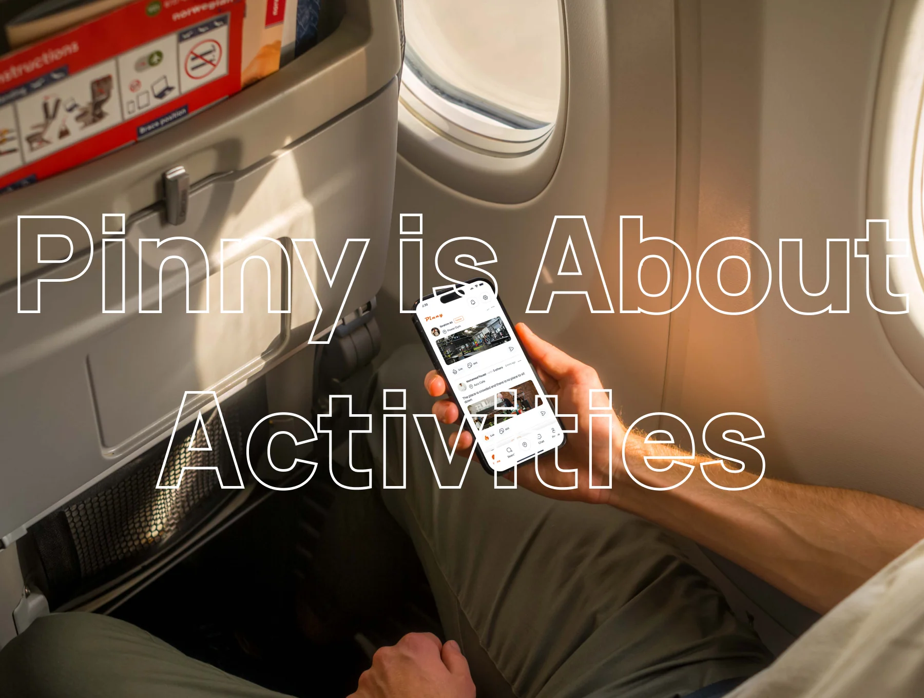 Pinny - Activity / Social Media App 4