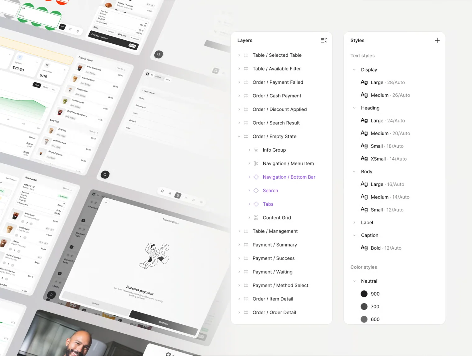 Piore – POS Cashier UI Kit 2