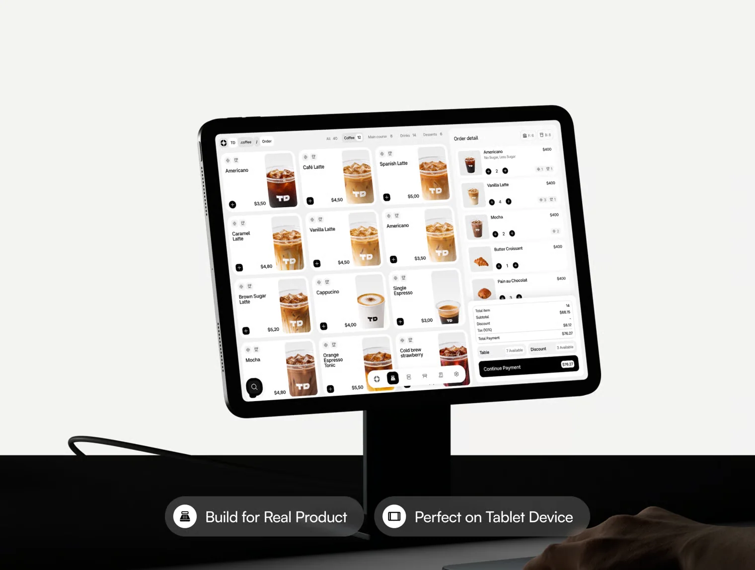 Piore – POS Cashier UI Kit 3