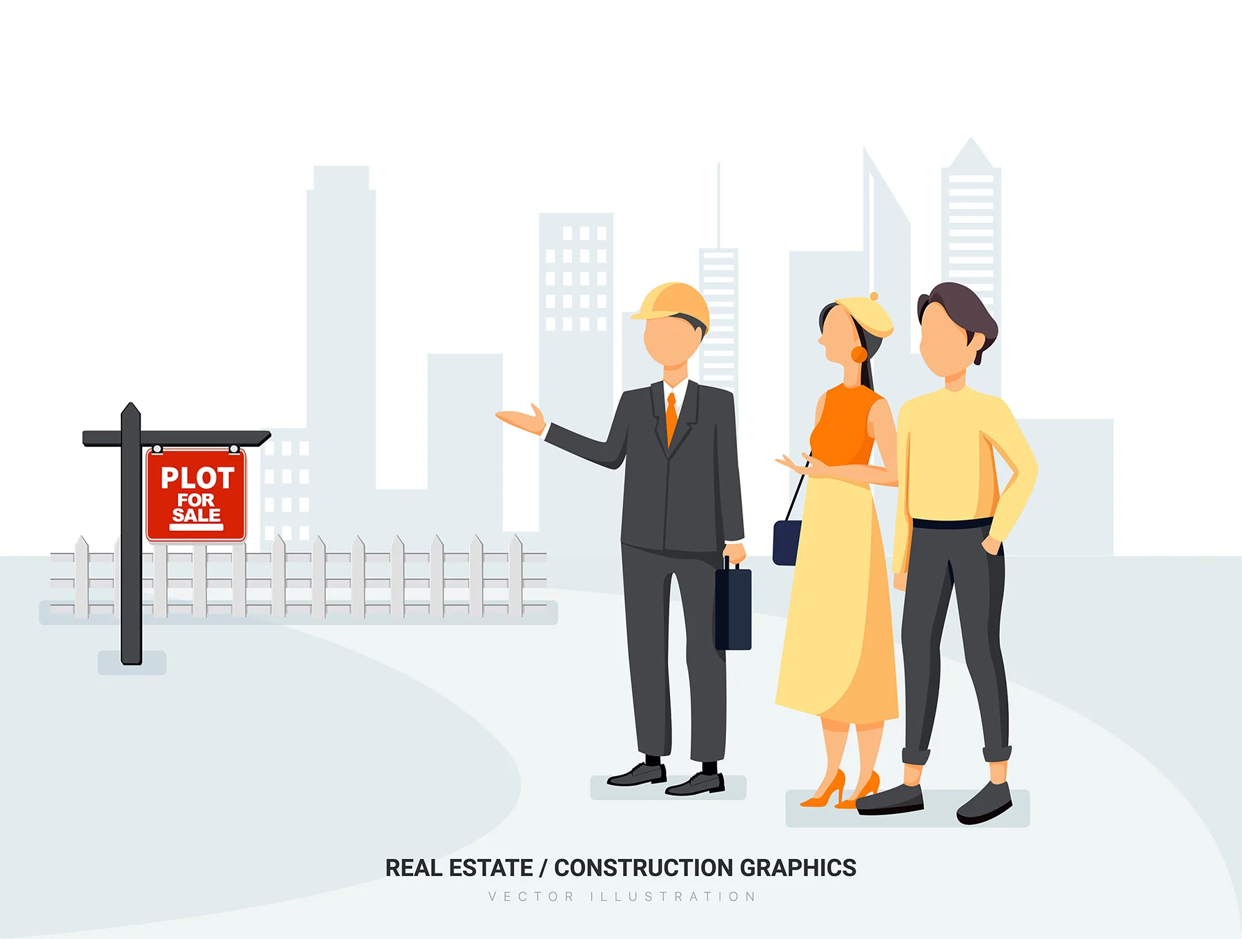 Pisces - Real Estate & Construction Vector Scenes 7