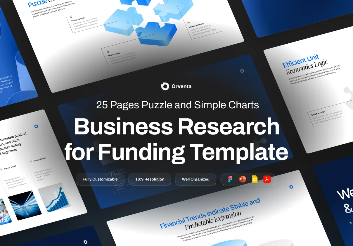 Pitch Deck Business Research for Funding - Orvexa
