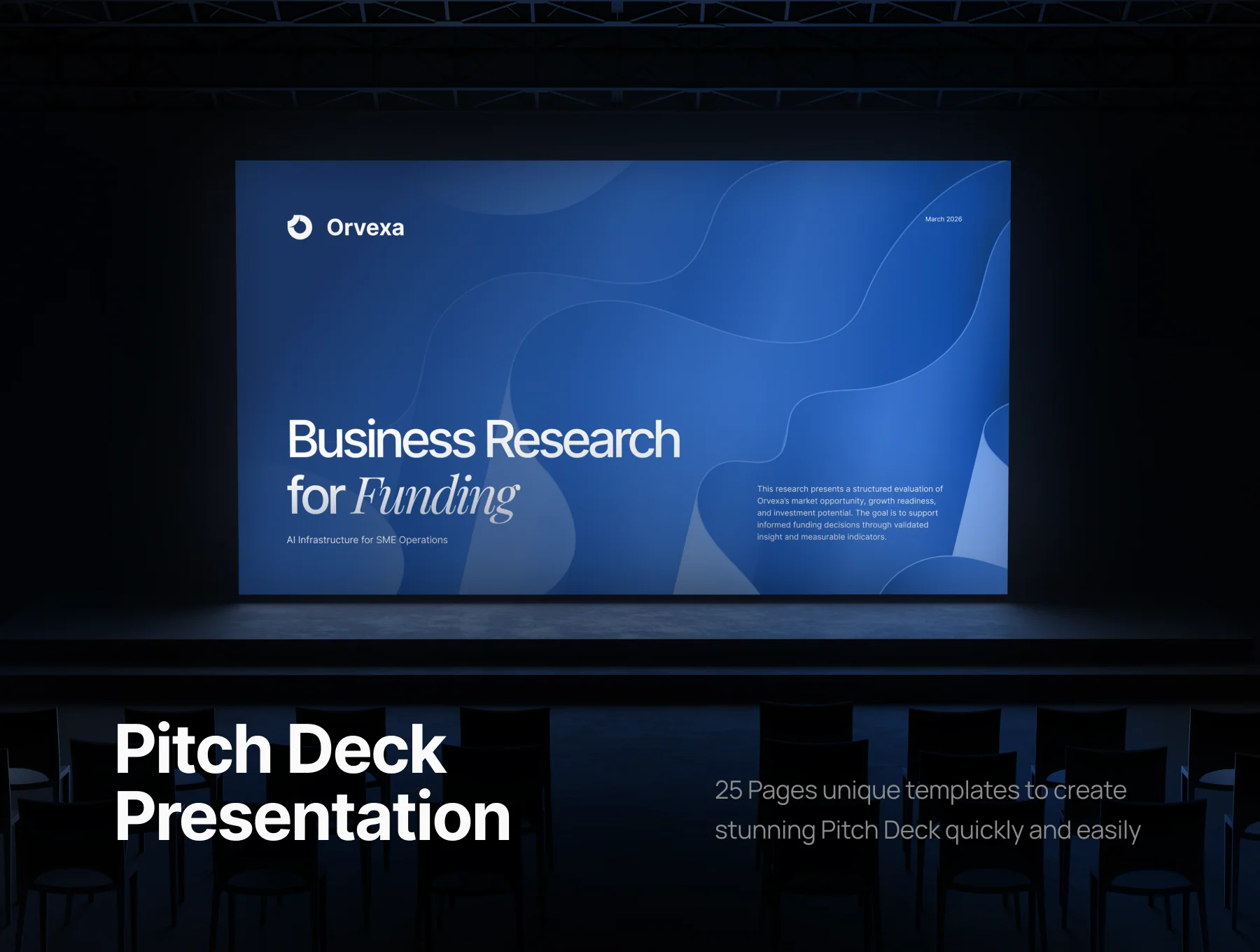 Pitch Deck Business Research for Funding - Orvexa 2
