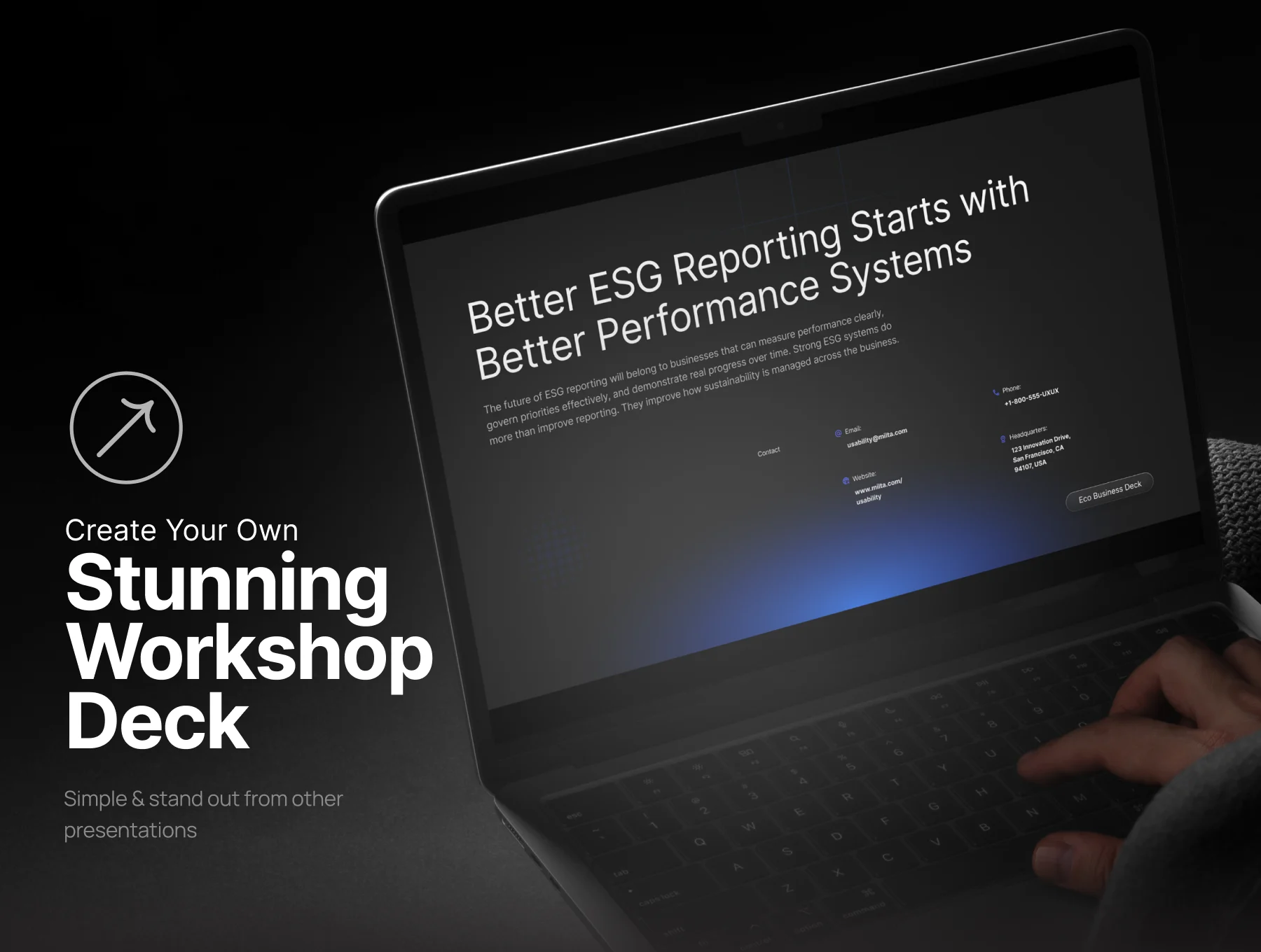 Pitch Deck ESG Reporting Performance Business - Milta 6