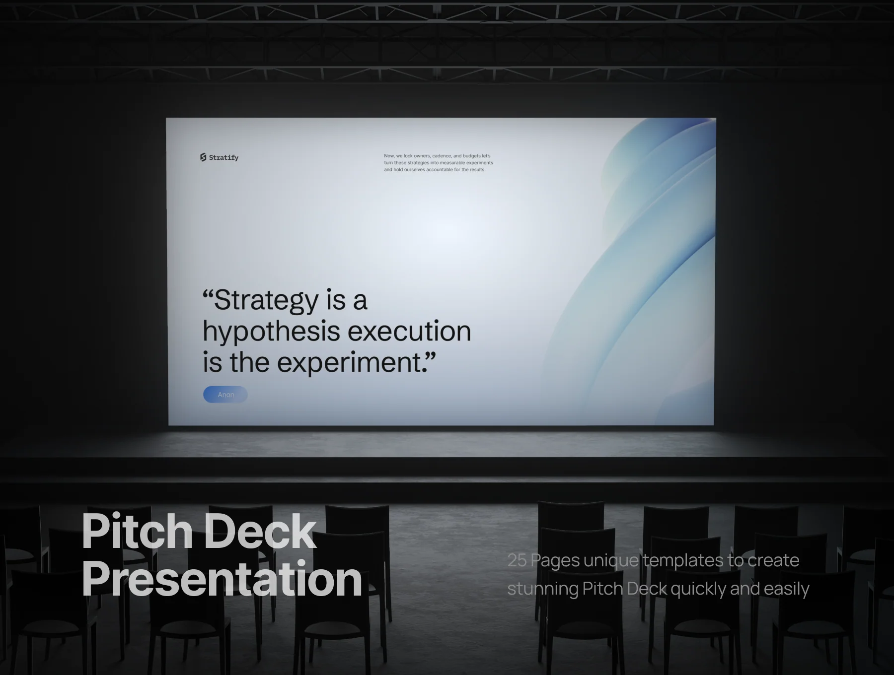 Pitch Deck Event Planning & Budget Template - Stratify 2