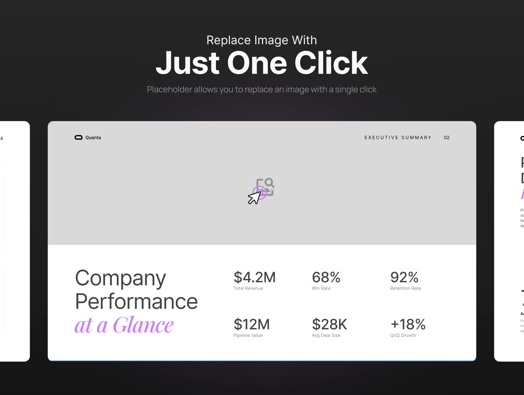 Pitch Deck Investor Update Snapshot - Quanta 5