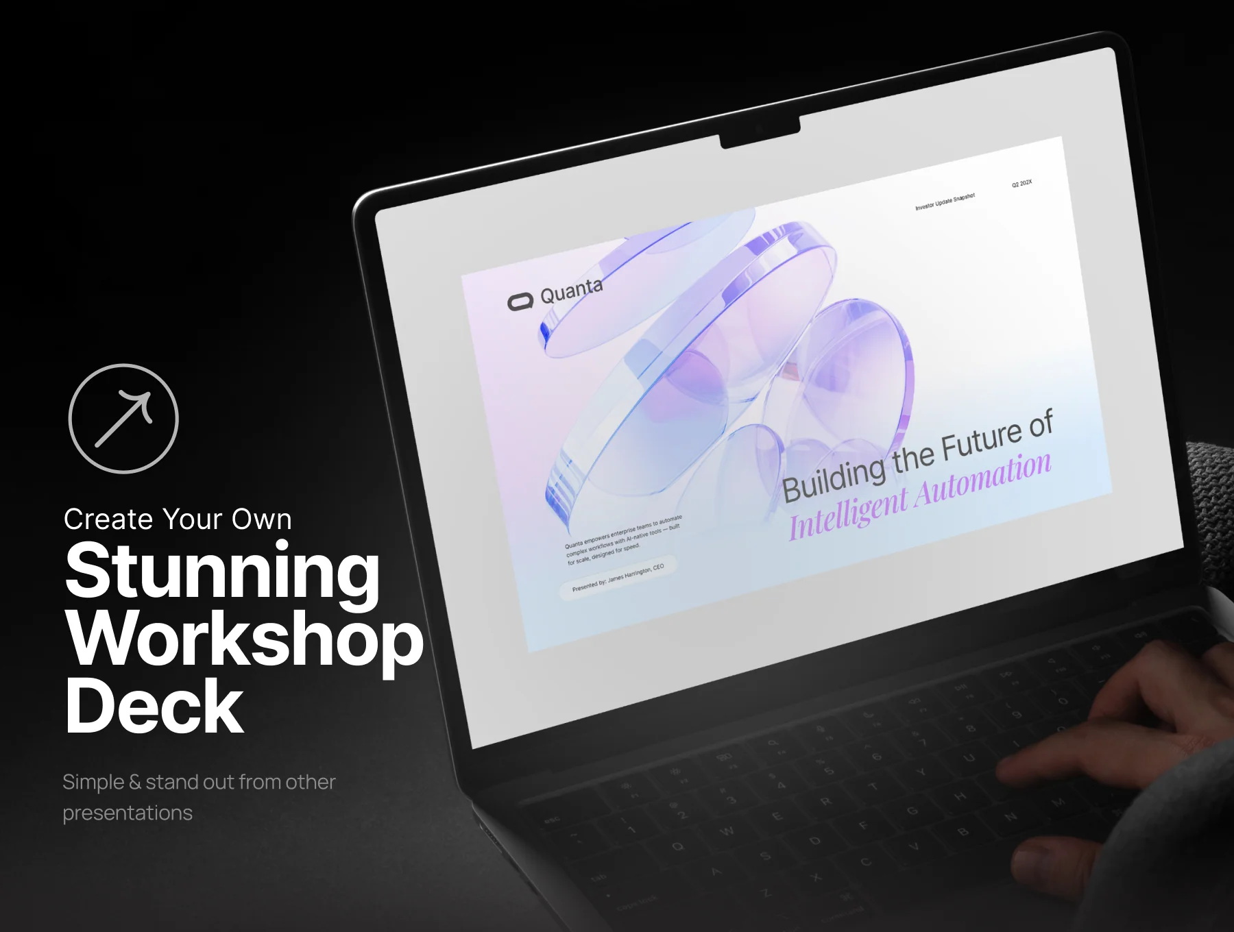 Pitch Deck Investor Update Snapshot - Quanta 6