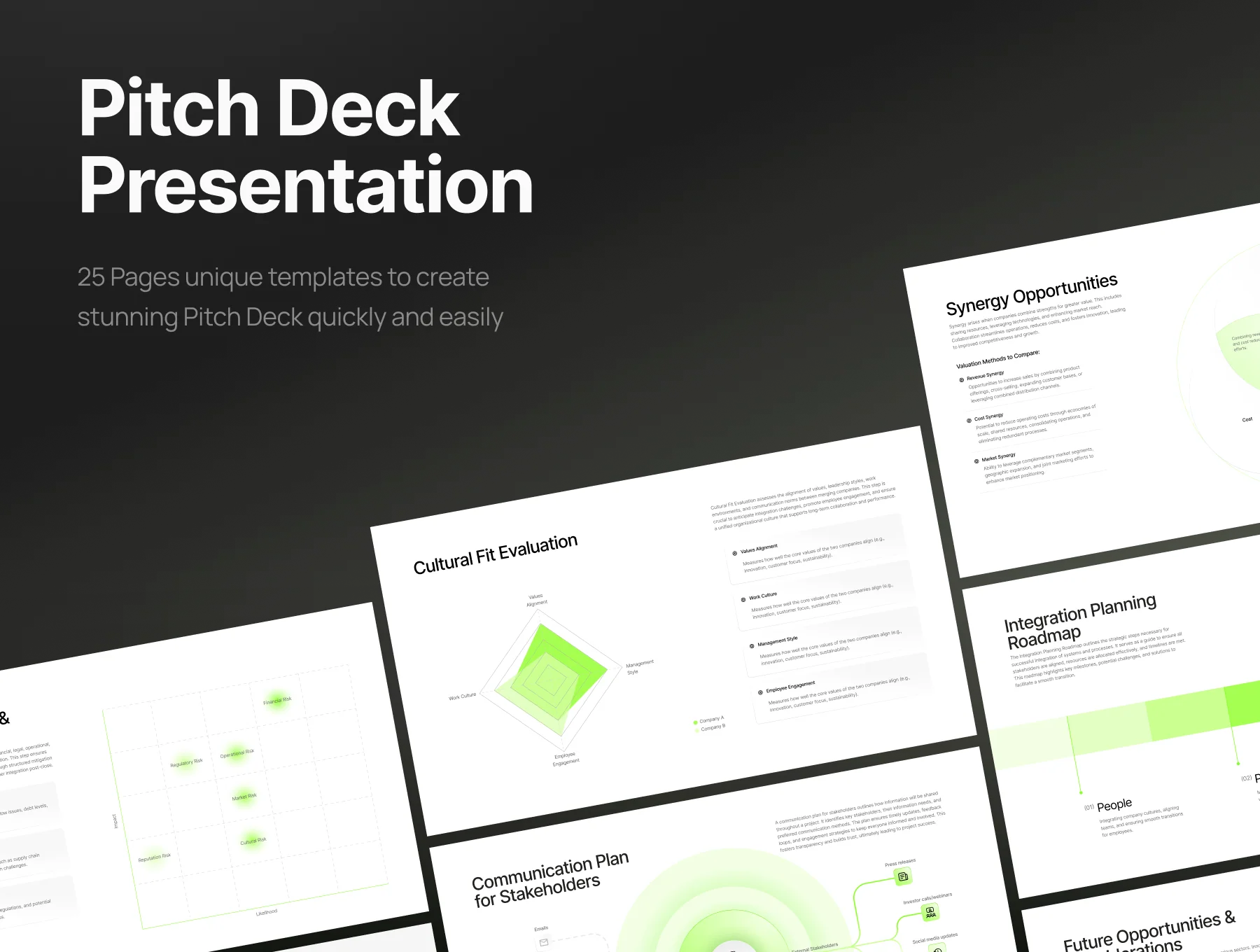 Pitch Deck Merger & Acquisition Strategy - Strato 2