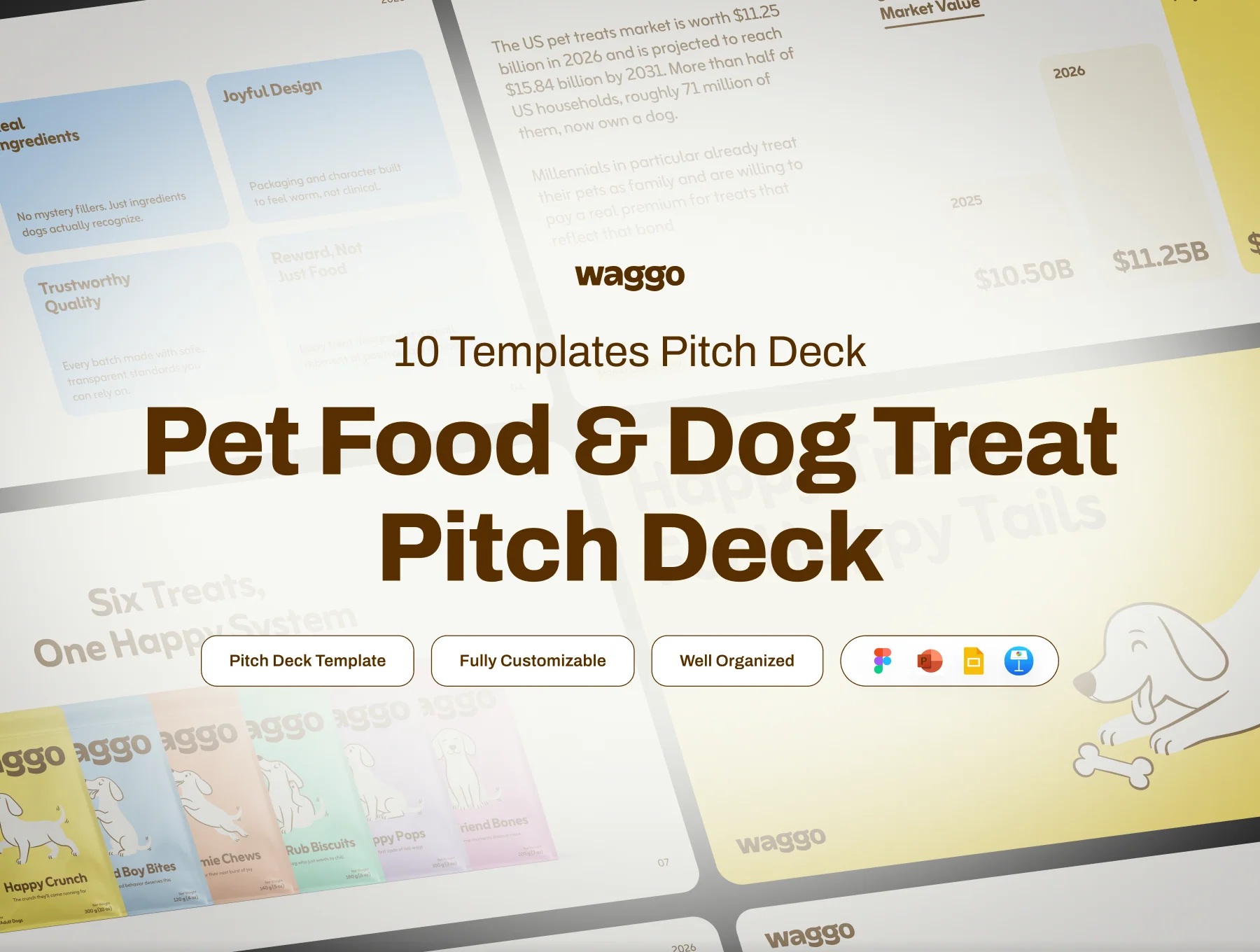 Pitch Deck Pet Food and Dog Treat Branding
