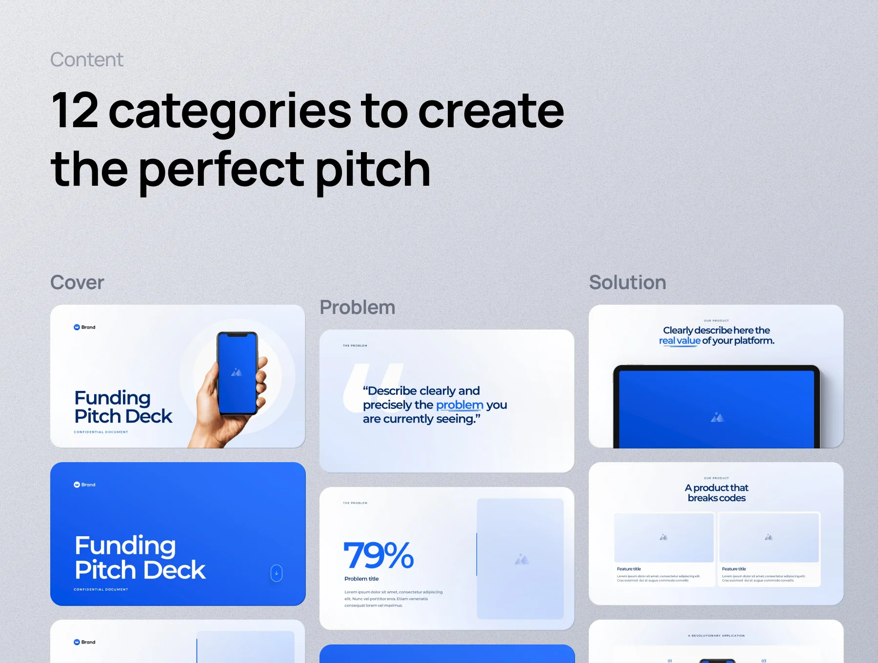 Pitch Deck PowerPoint template 3
