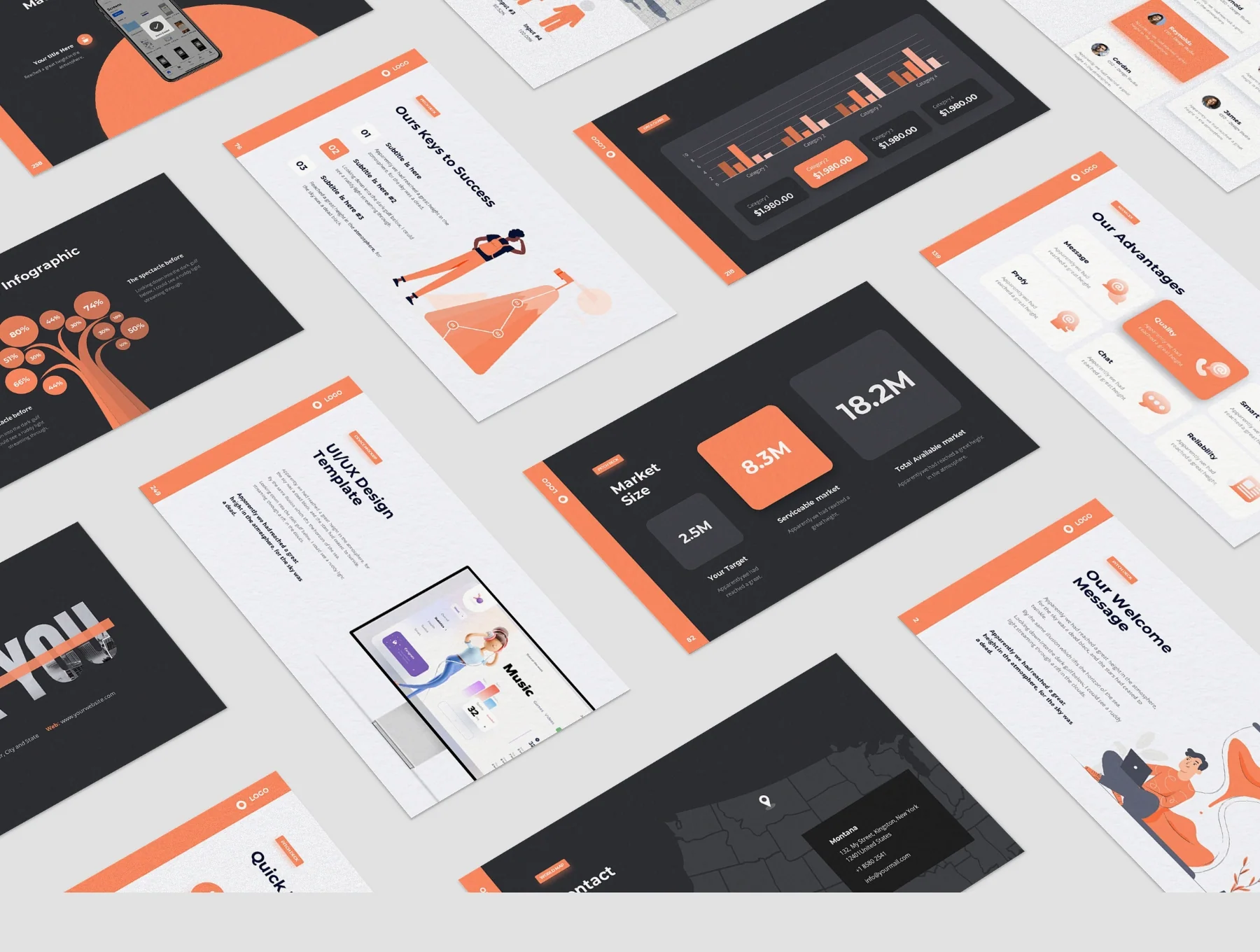 Pitch Deck & Presentation - Smooth Animated Template 9