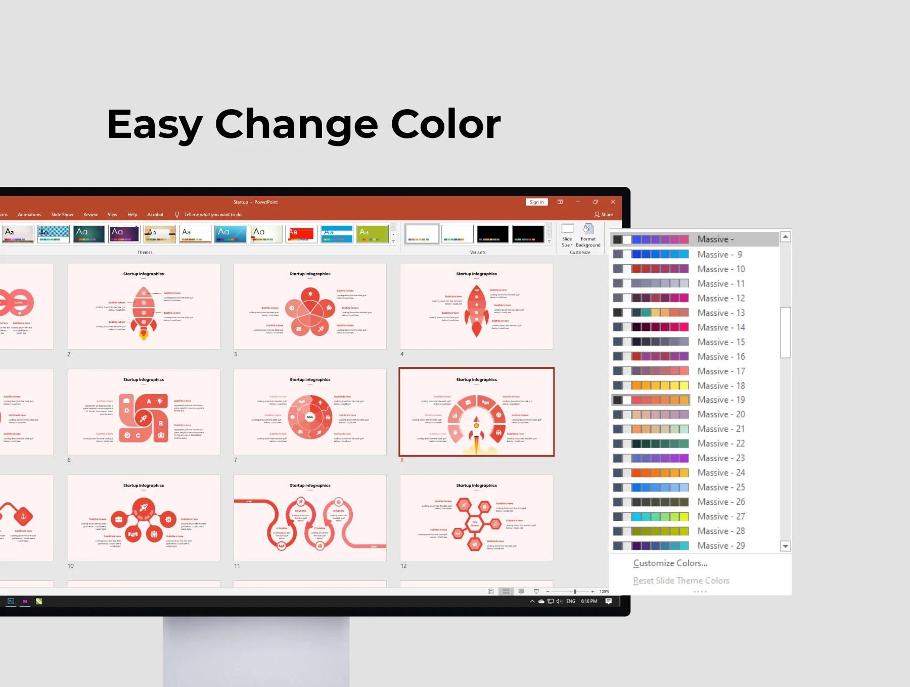 Pitch Deck & Presentation - Smooth Animated Template 5
