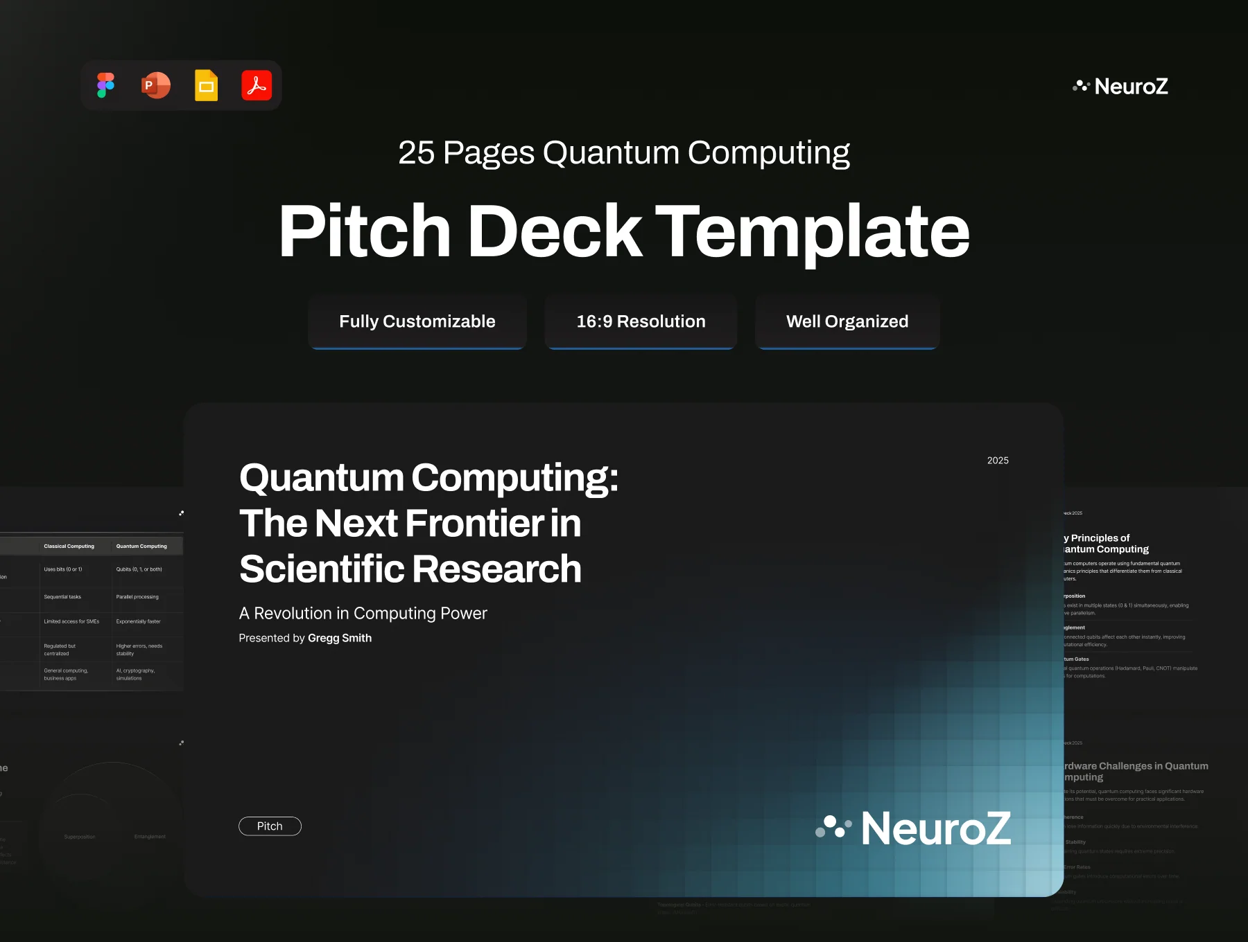 Pitch Deck Quantum Computing - NeuroZ