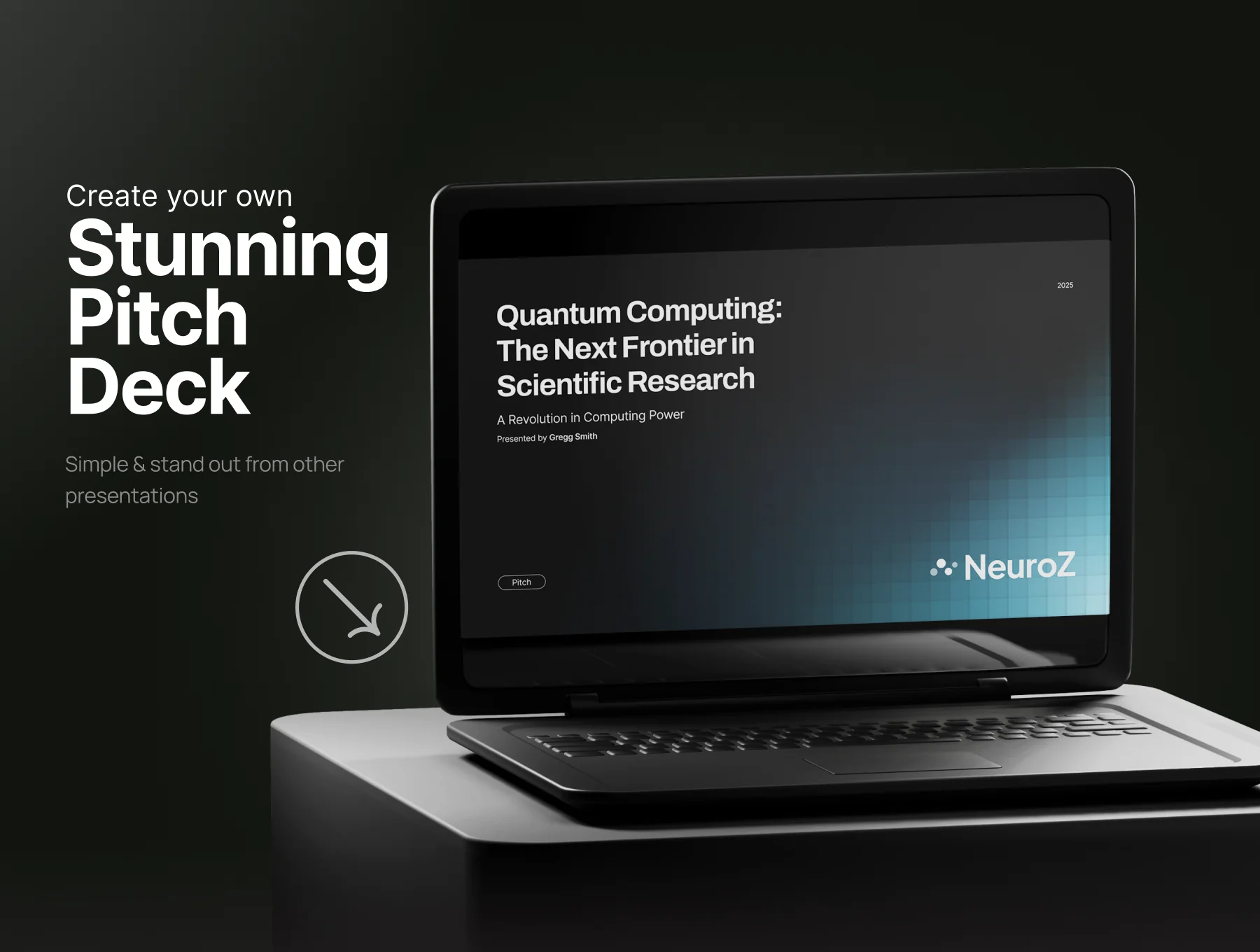 Pitch Deck Quantum Computing - NeuroZ 6