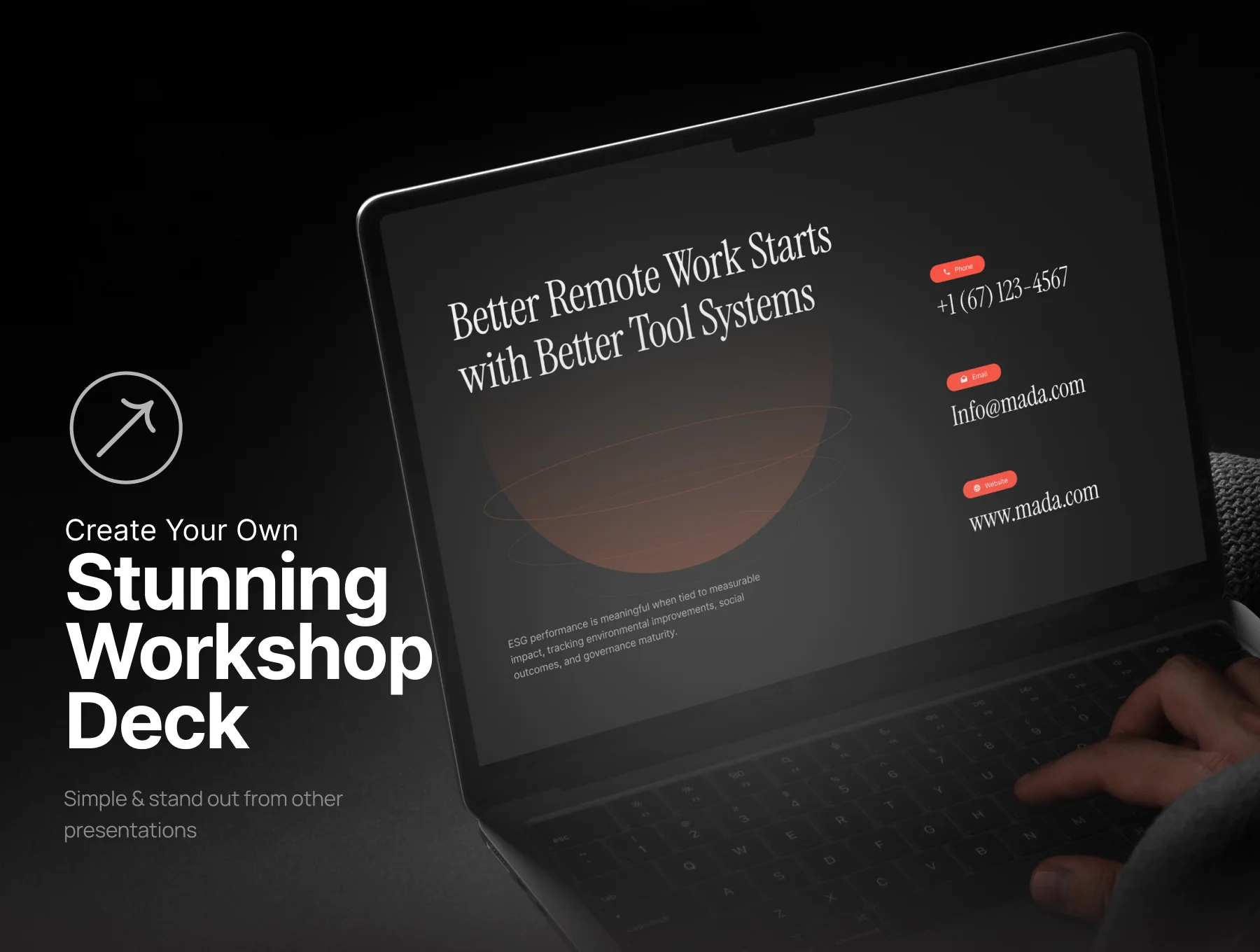 Pitch Deck Remote Working - Mada 6