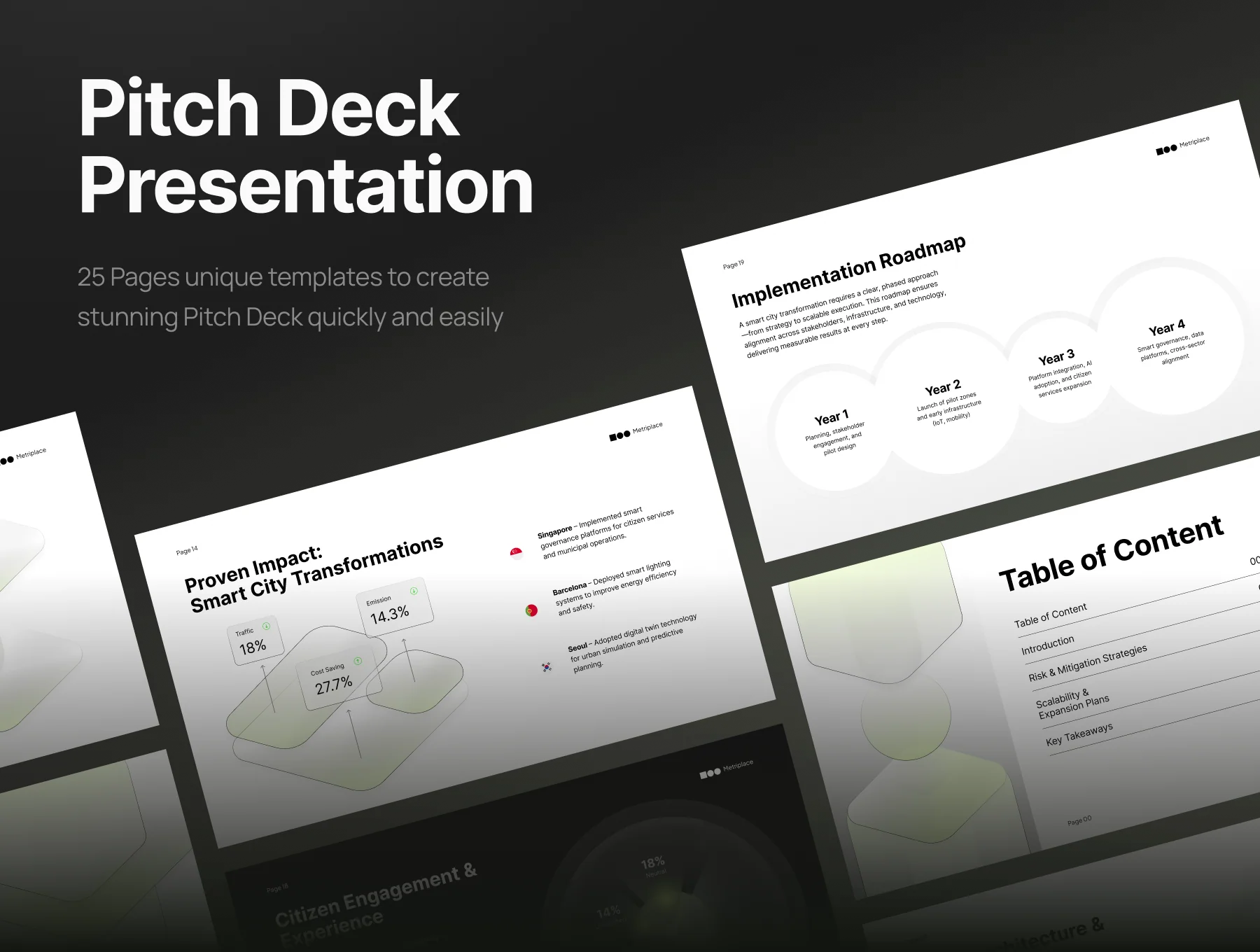 Pitch Deck Smart City Architecture - Metriplace 2