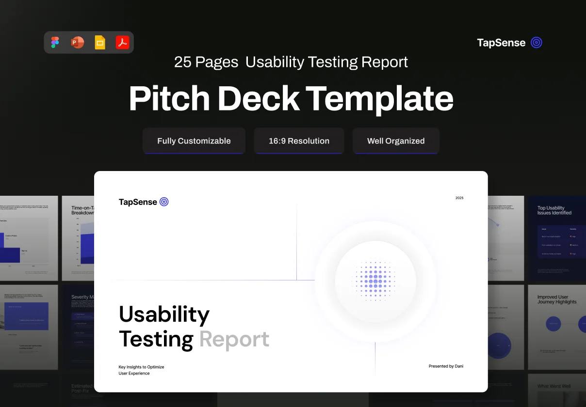 Pitch Deck Usability Testing Report - TapSense